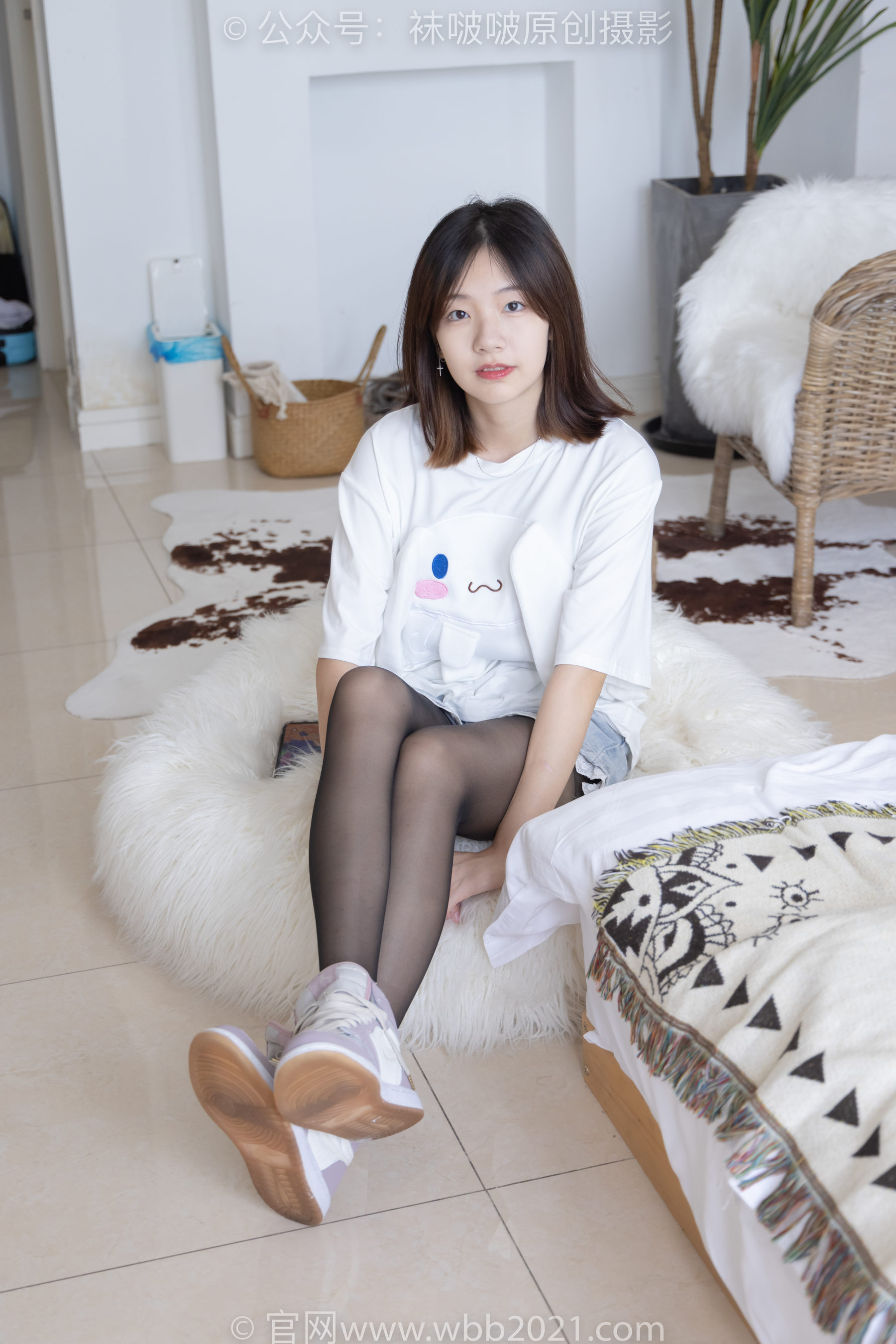 BoBoSocks袜啵啵 No.233 小甜豆-板鞋、黑丝