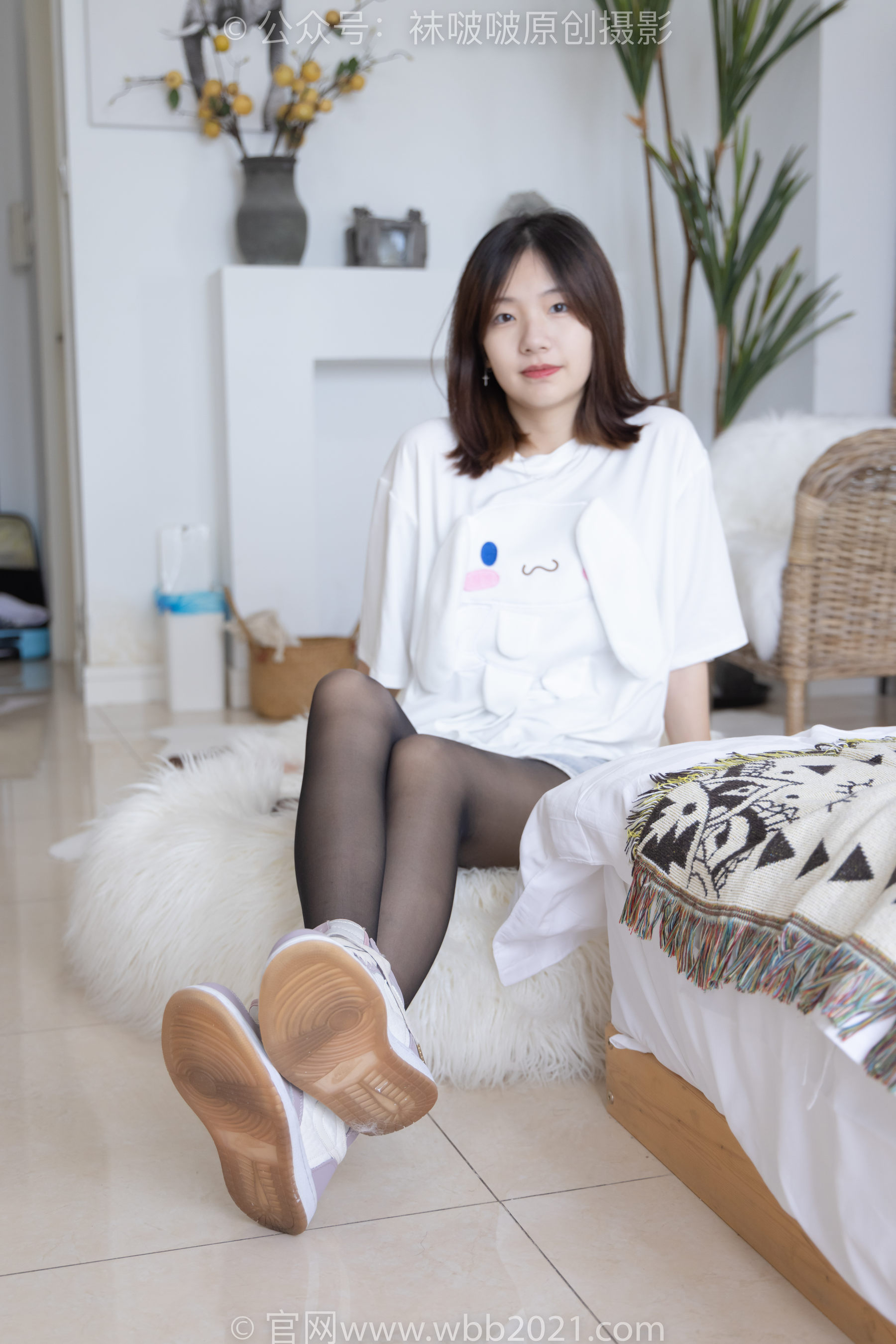 BoBoSocks袜啵啵 No.233 小甜豆-板鞋、黑丝