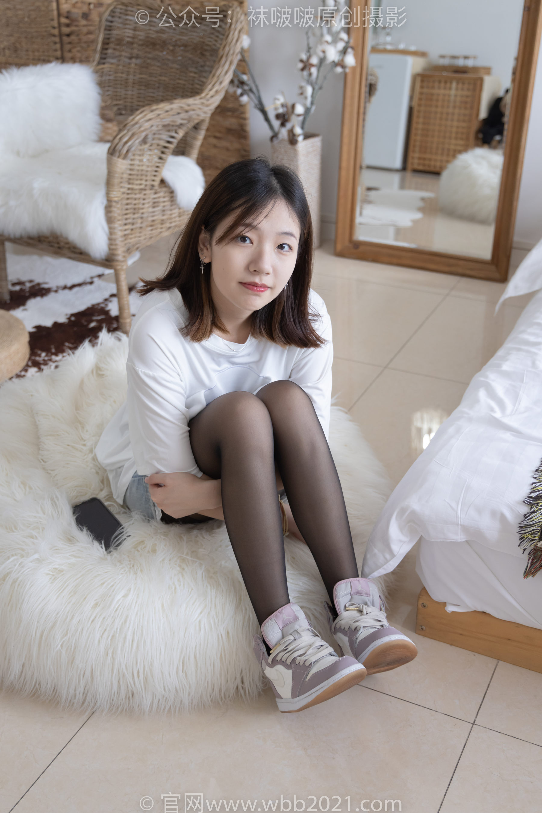 BoBoSocks袜啵啵 No.233 小甜豆-板鞋、黑丝