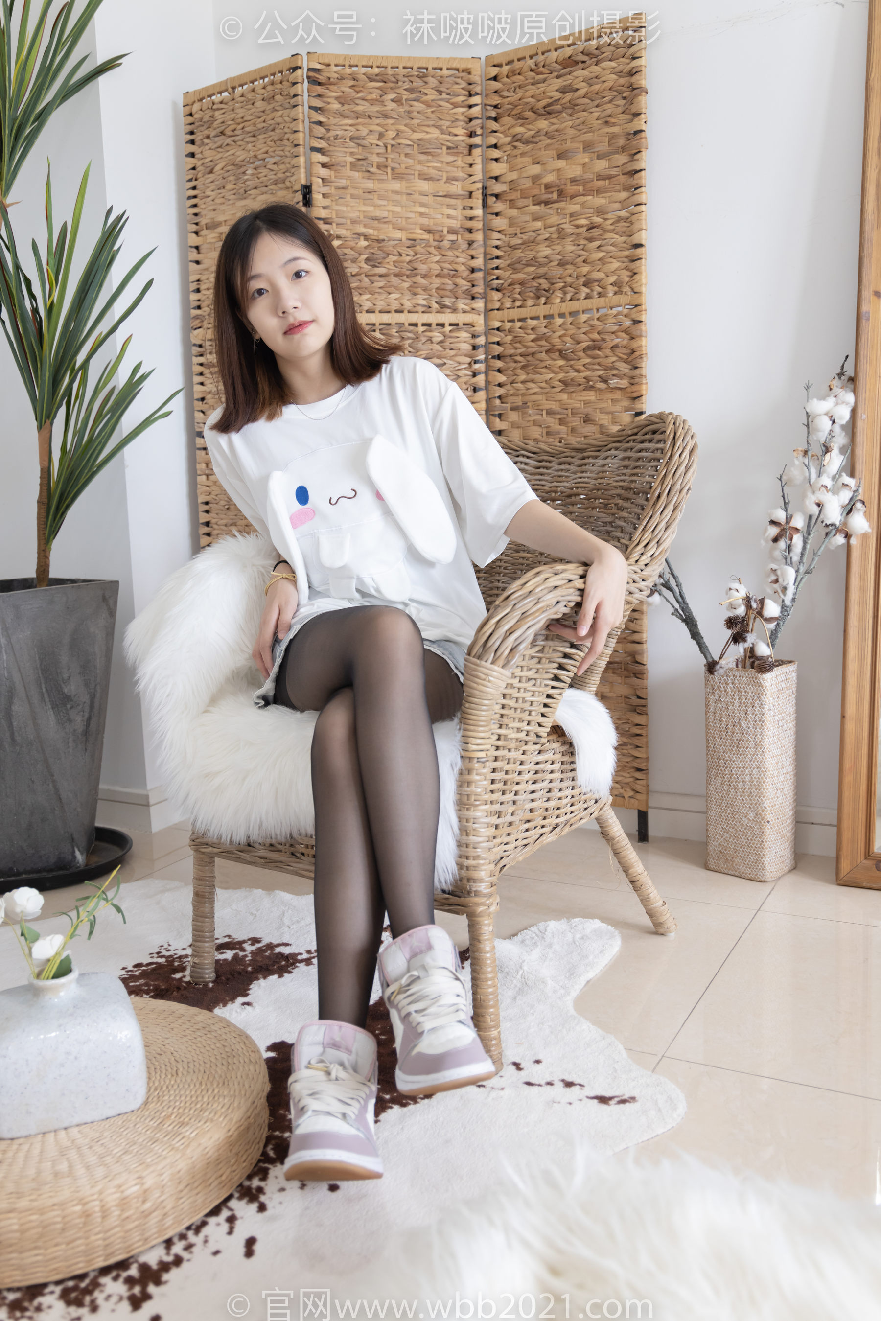 BoBoSocks袜啵啵 No.233 小甜豆-板鞋、黑丝
