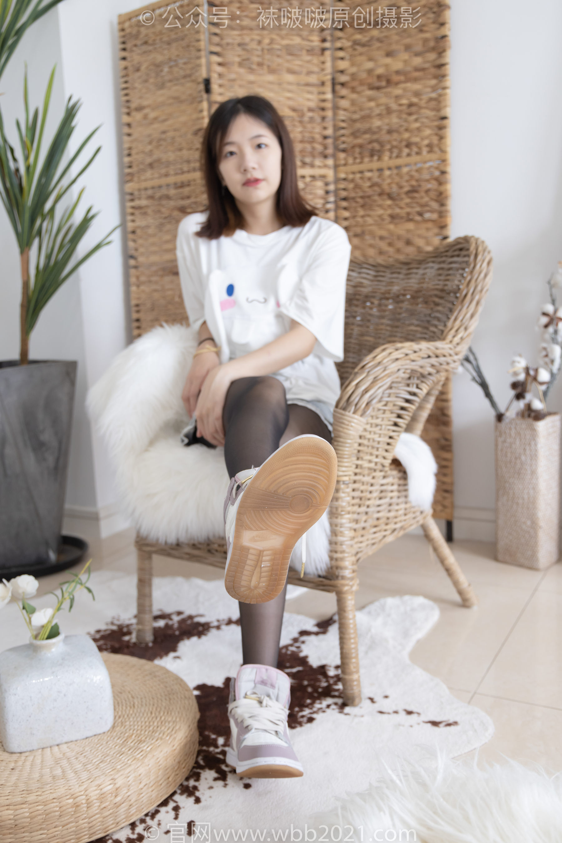 BoBoSocks袜啵啵 No.233 小甜豆-板鞋、黑丝