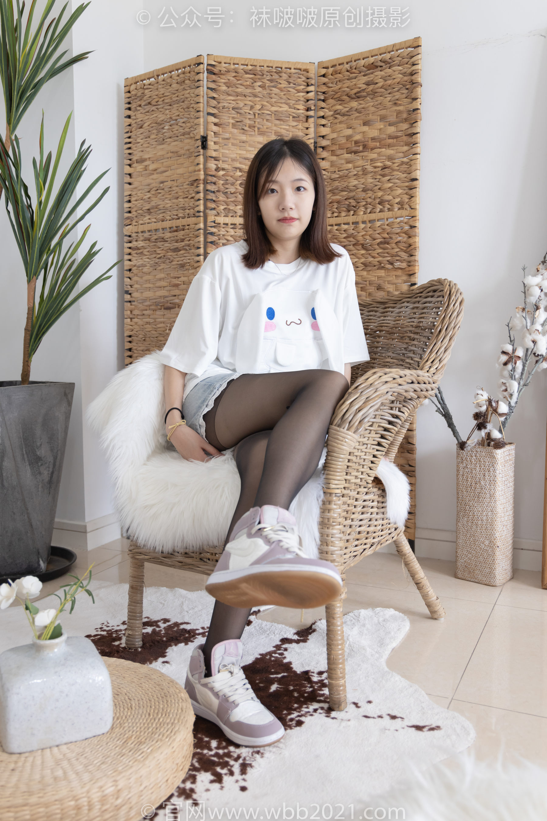 BoBoSocks袜啵啵 No.233 小甜豆-板鞋、黑丝