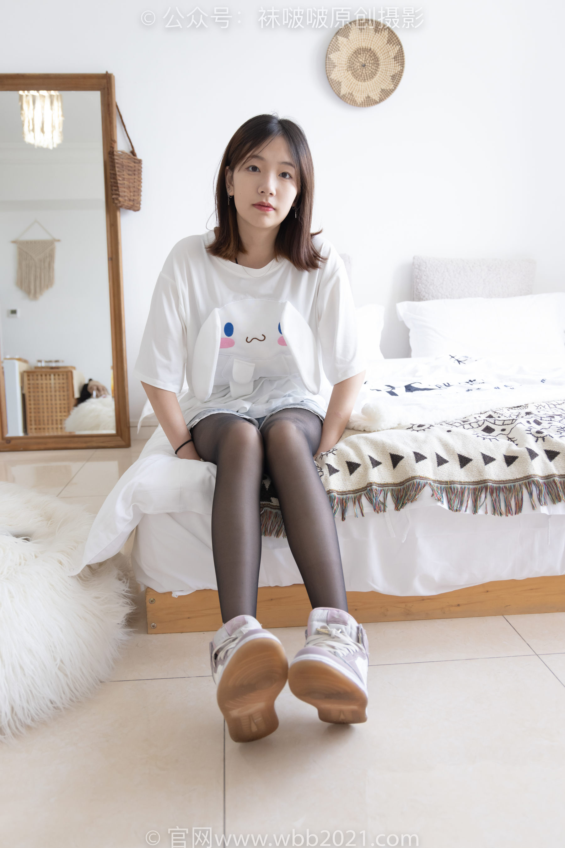 BoBoSocks袜啵啵 No.233 小甜豆-板鞋、黑丝