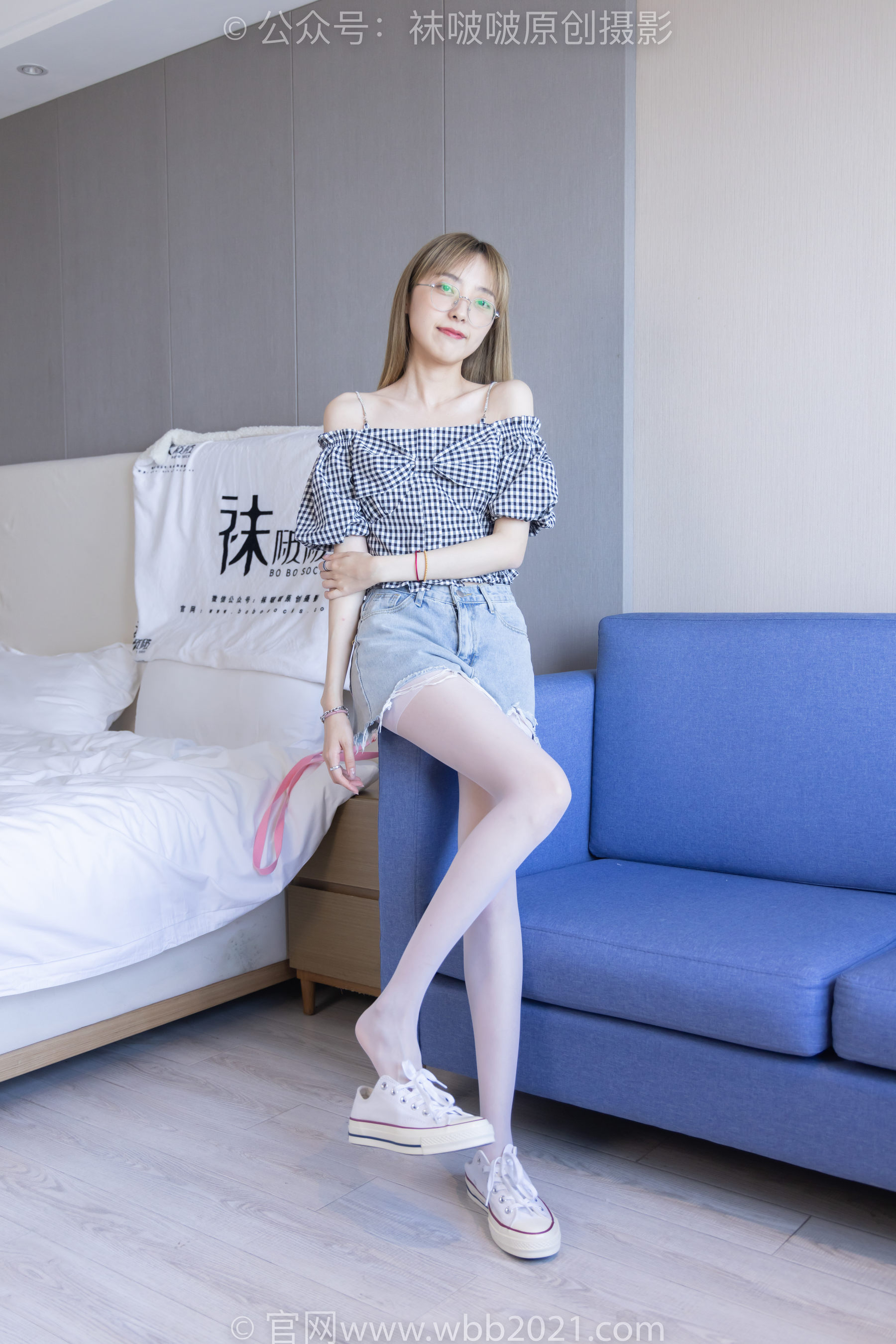 BoBoSocks袜啵啵 No.234 稚予-板鞋、白丝