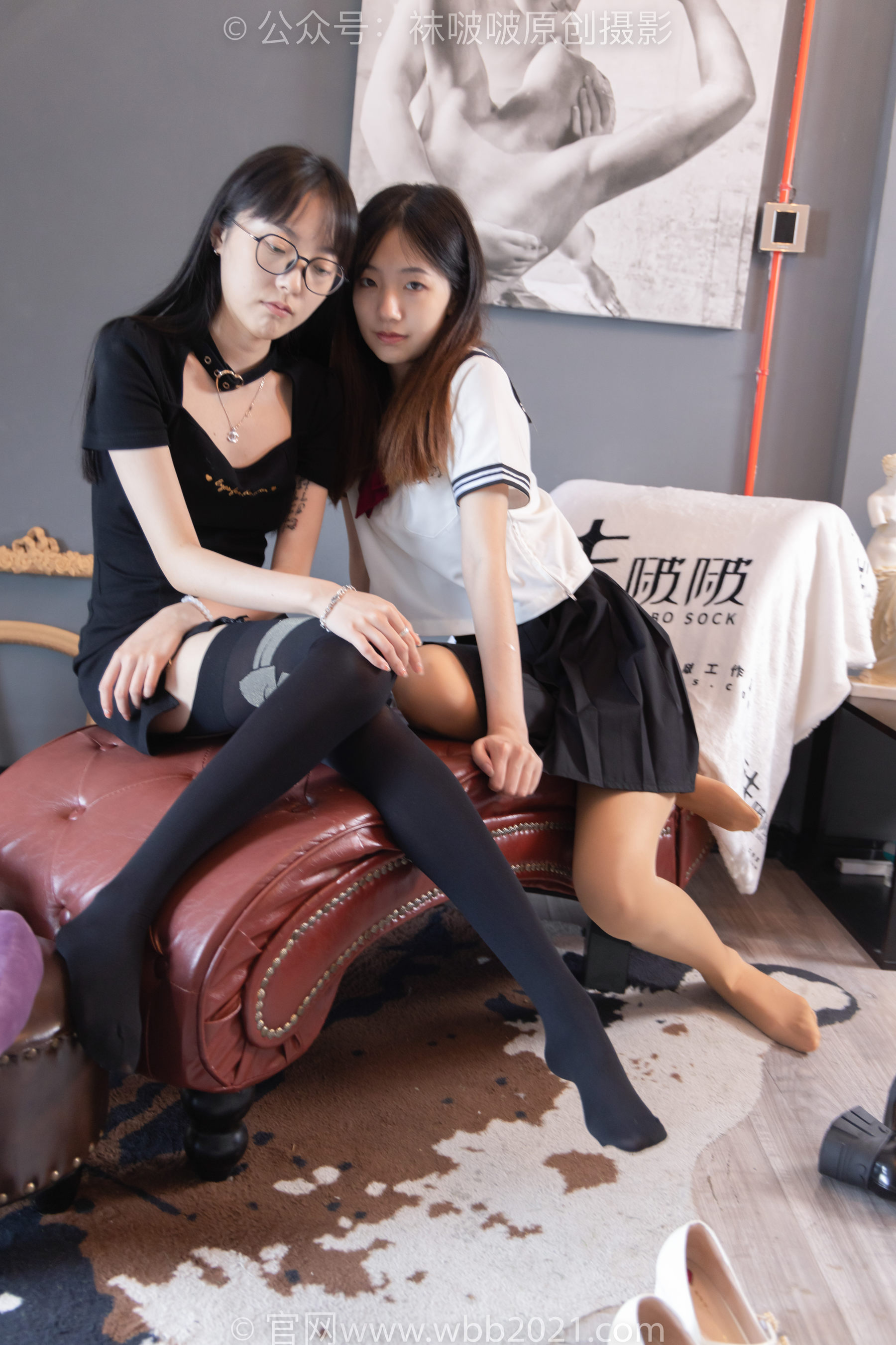 BoBoSocks袜啵啵 No.236 小甜豆稚予-七月要开心鸭