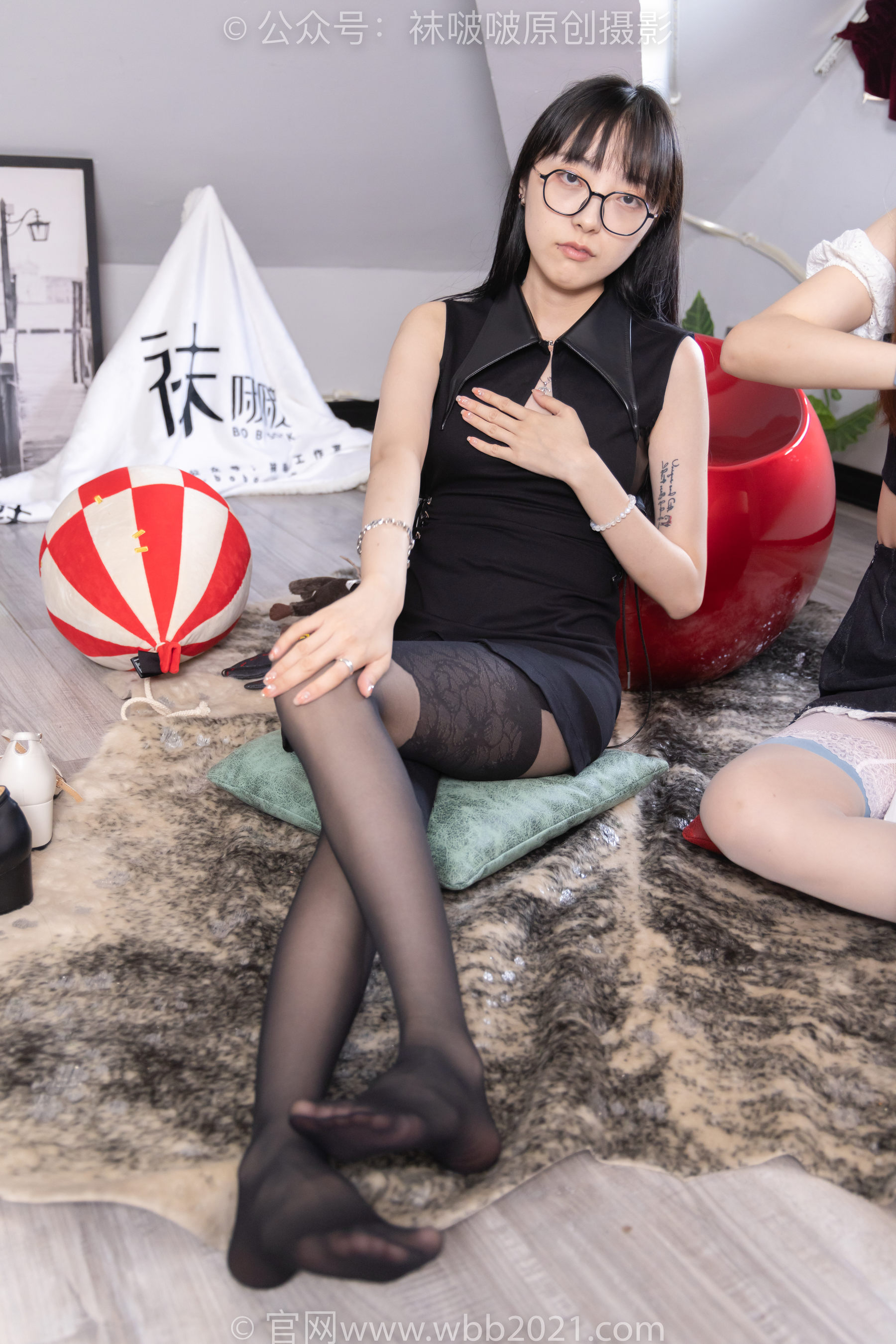 BoBoSocks袜啵啵 No.236 小甜豆稚予-七月要开心鸭