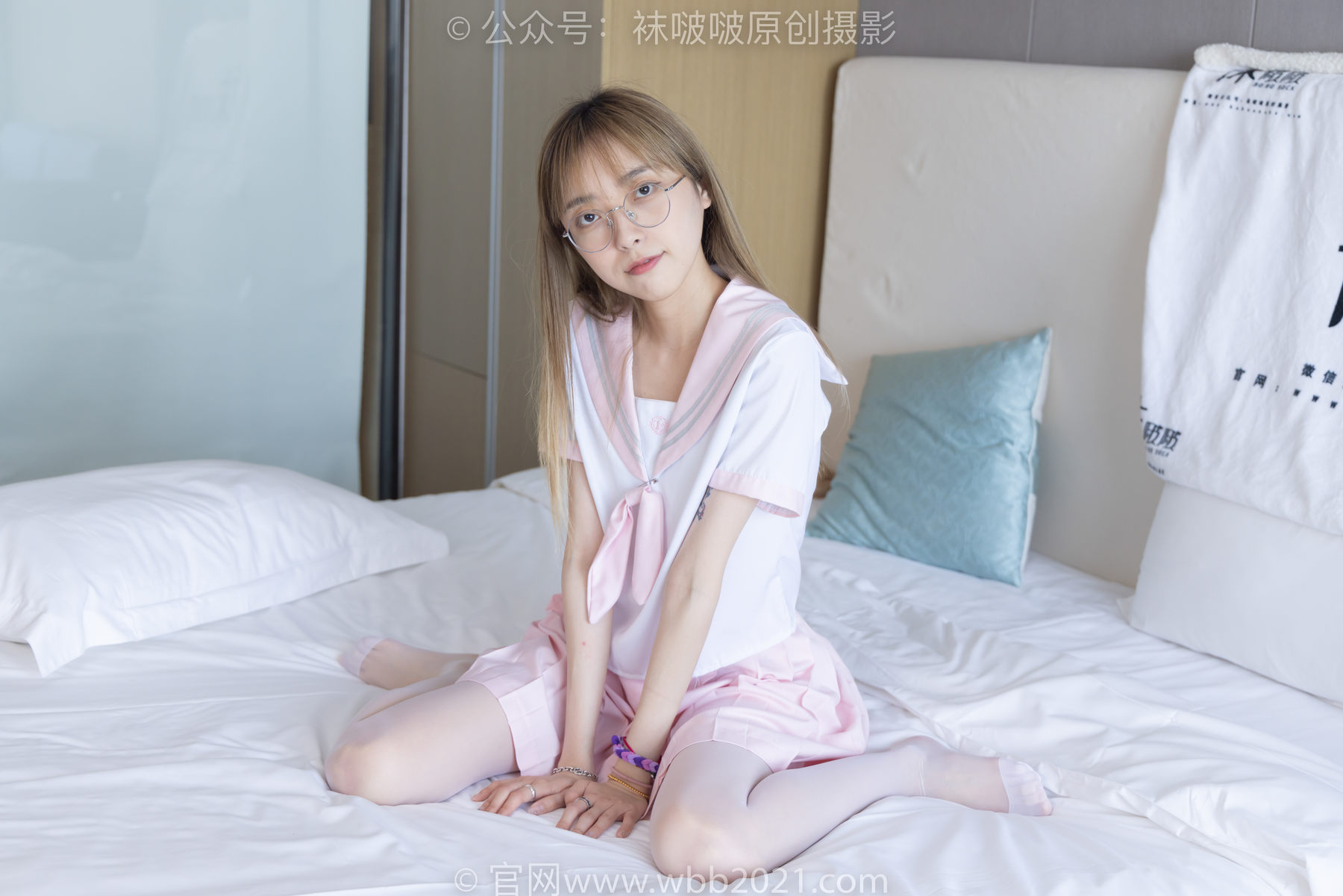 BoBoSocks袜啵啵 No.238 稚予-皮鞋、白丝、JK制服