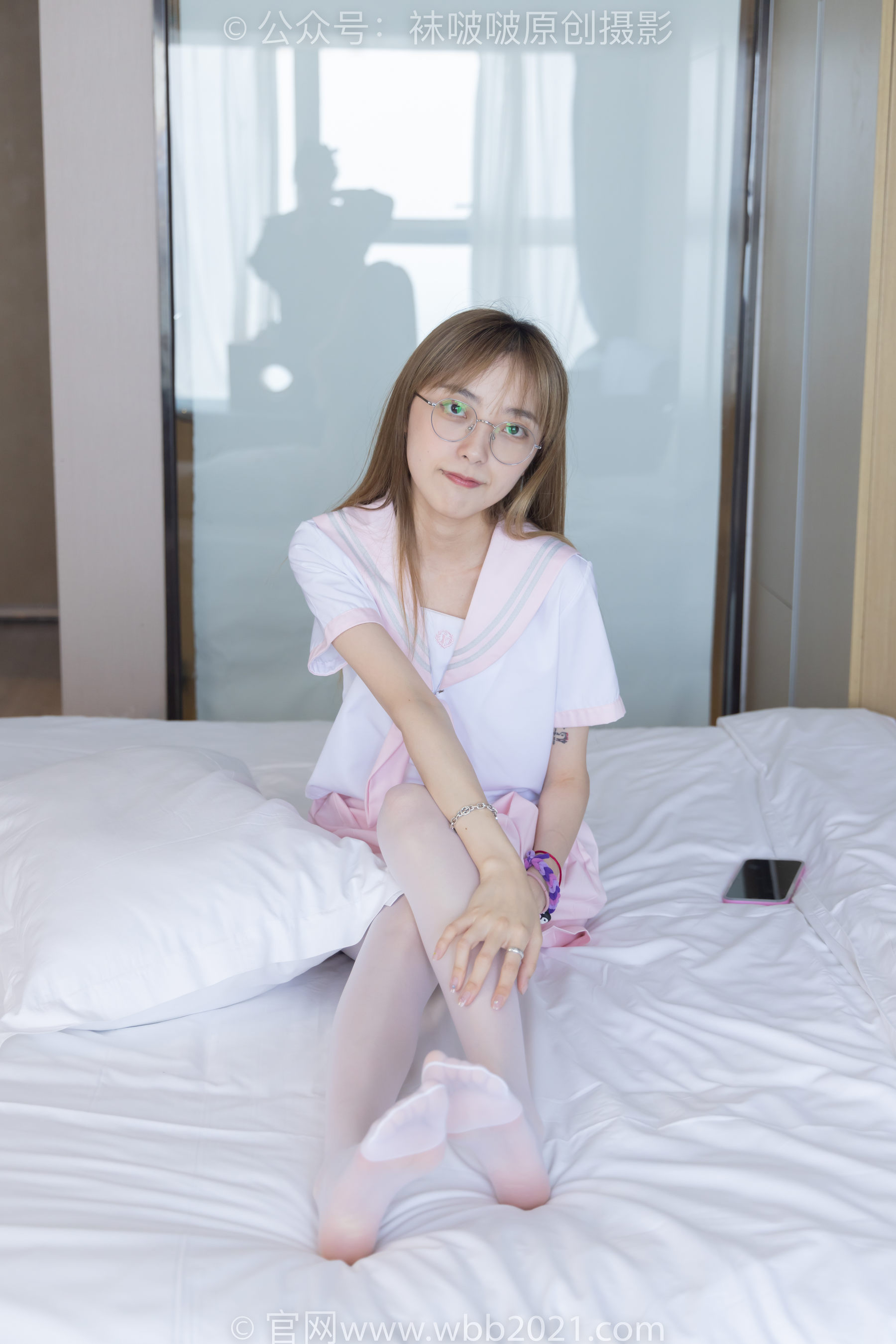 BoBoSocks袜啵啵 No.238 稚予-皮鞋、白丝、JK制服