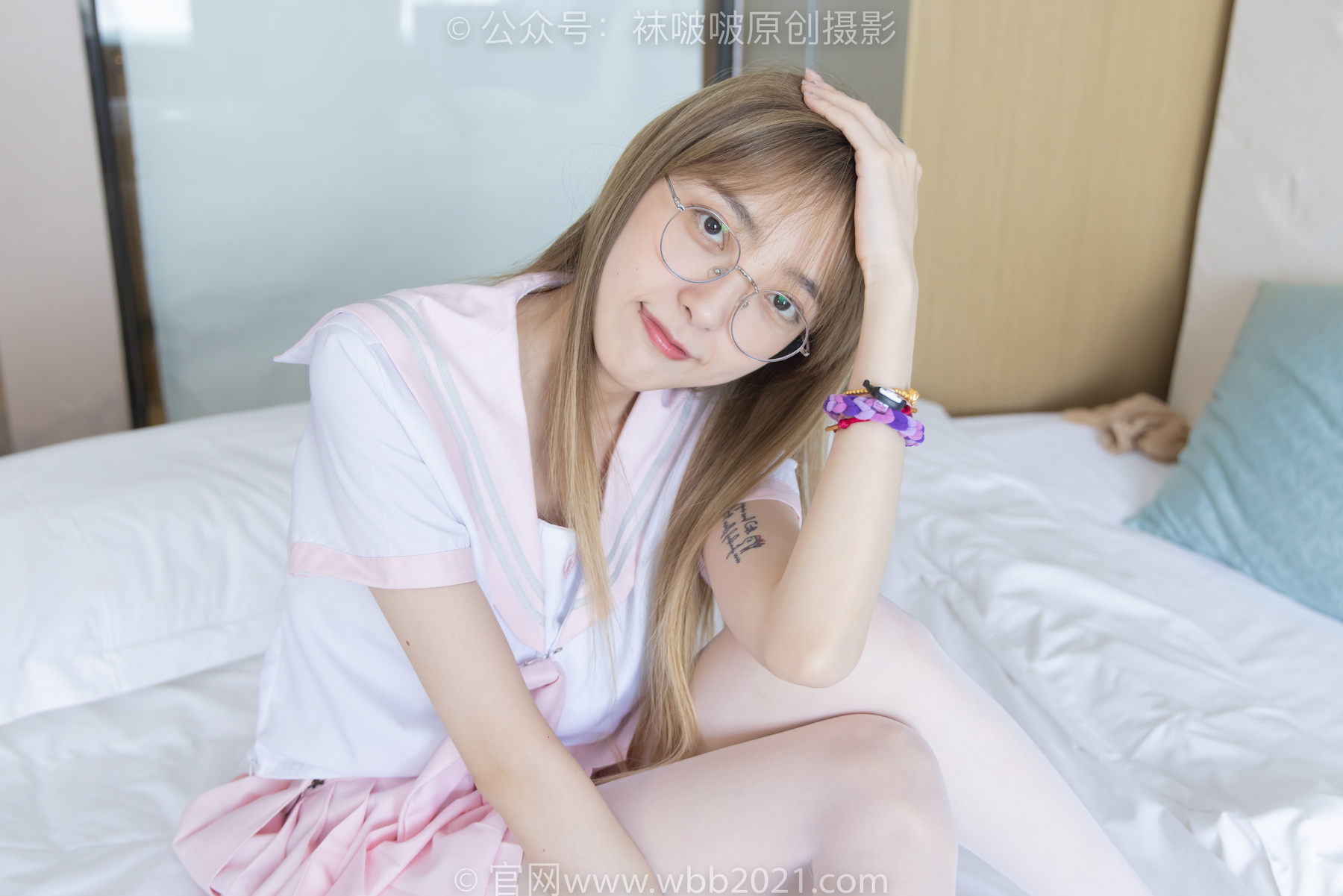 BoBoSocks袜啵啵 No.238 稚予-皮鞋、白丝、JK制服