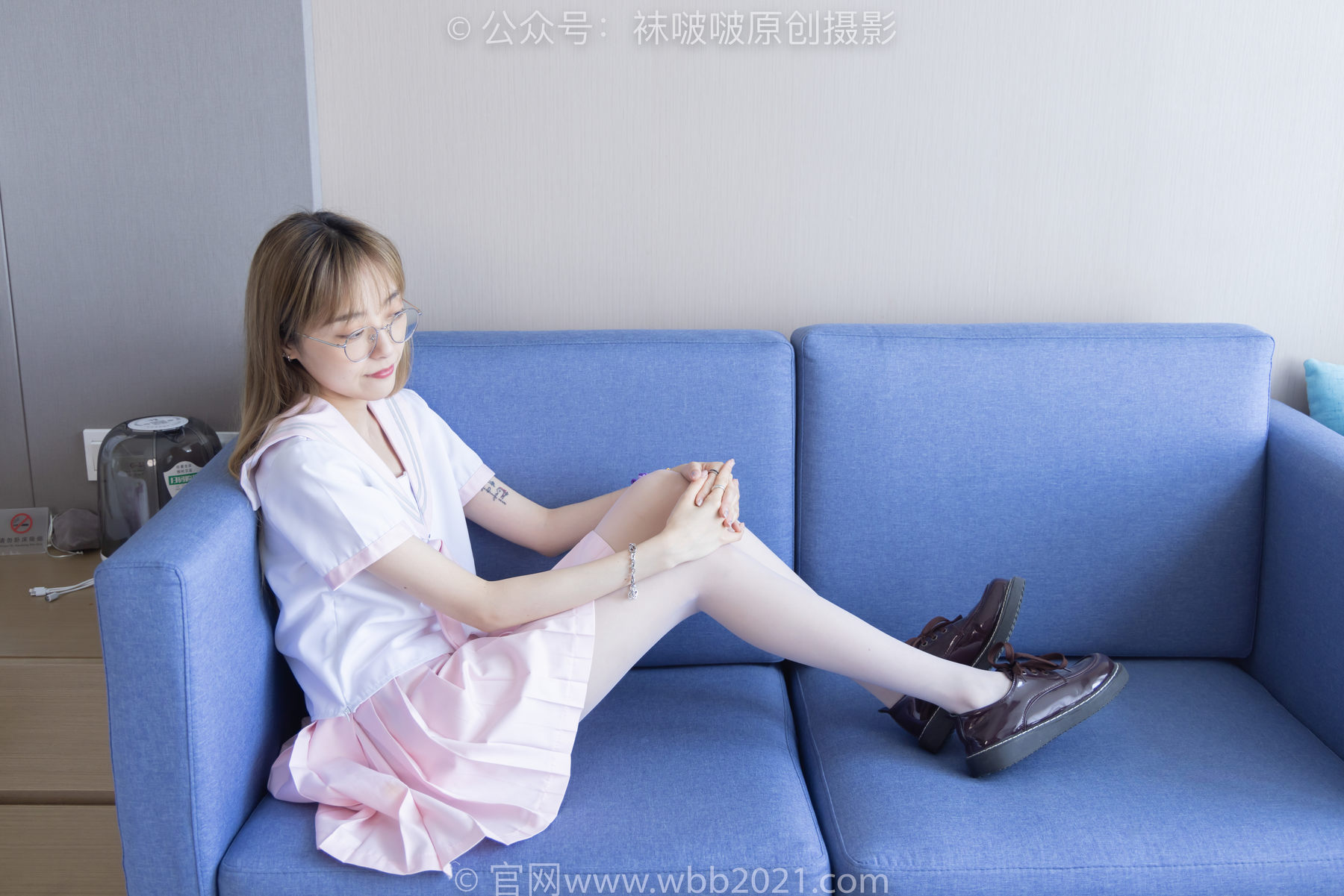 BoBoSocks袜啵啵 No.238 稚予-皮鞋、白丝、JK制服