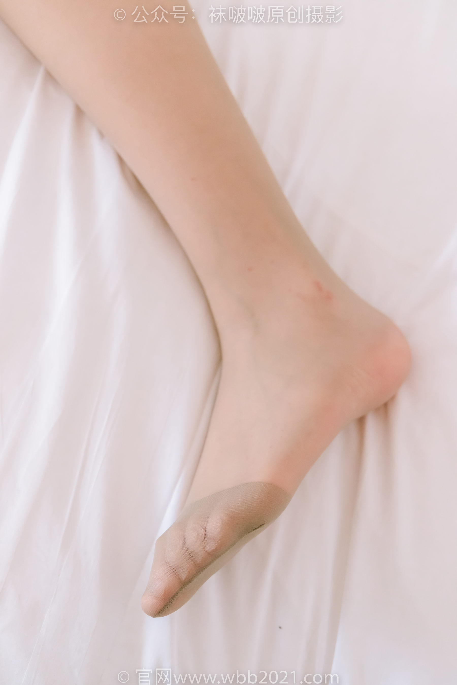 BoBoSocks袜啵啵 No.239 小甜豆-棉拖鞋、灰丝、裸足