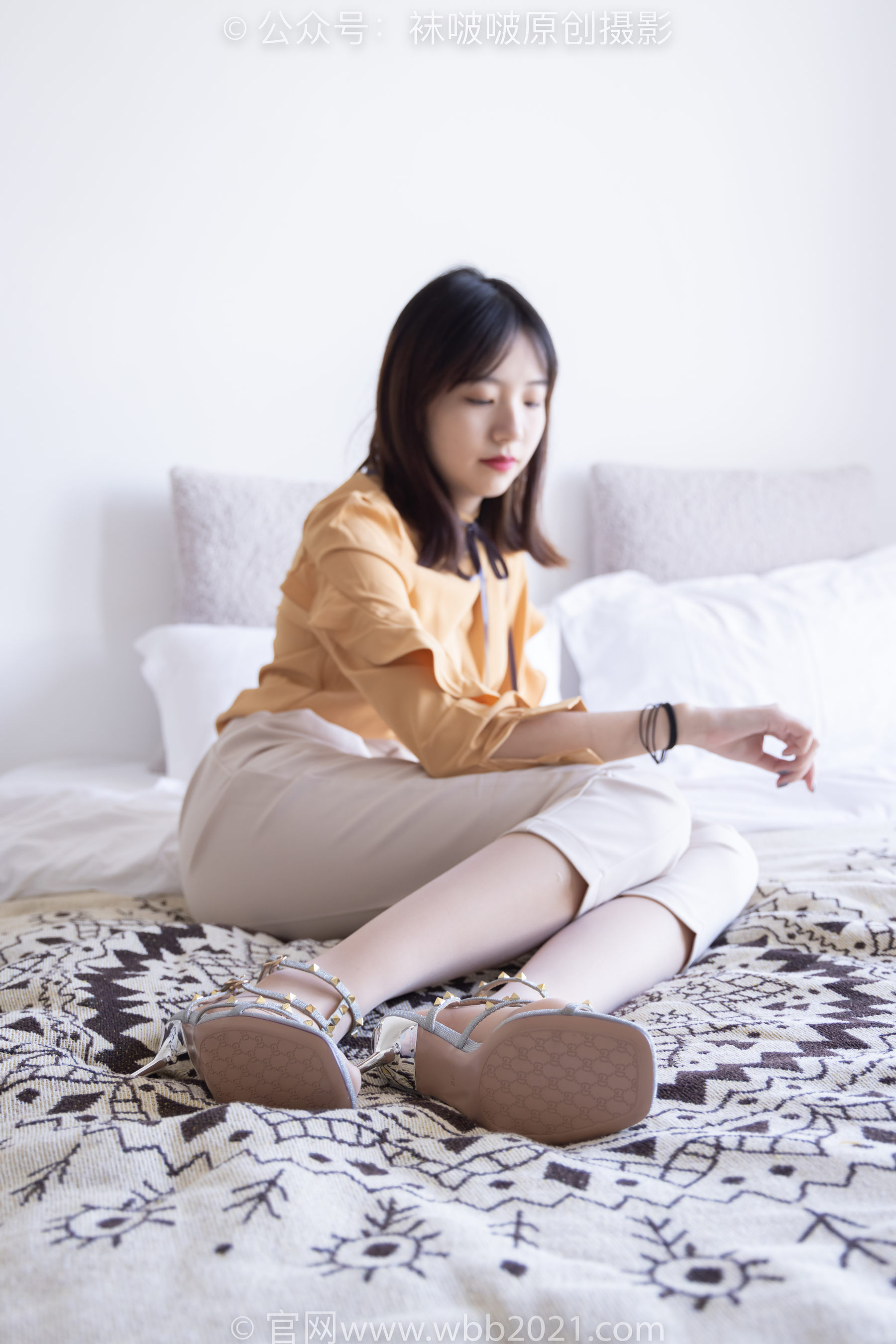 BoBoSocks袜啵啵 No.240 小甜豆-三双高跟鞋、肉丝、裸足
