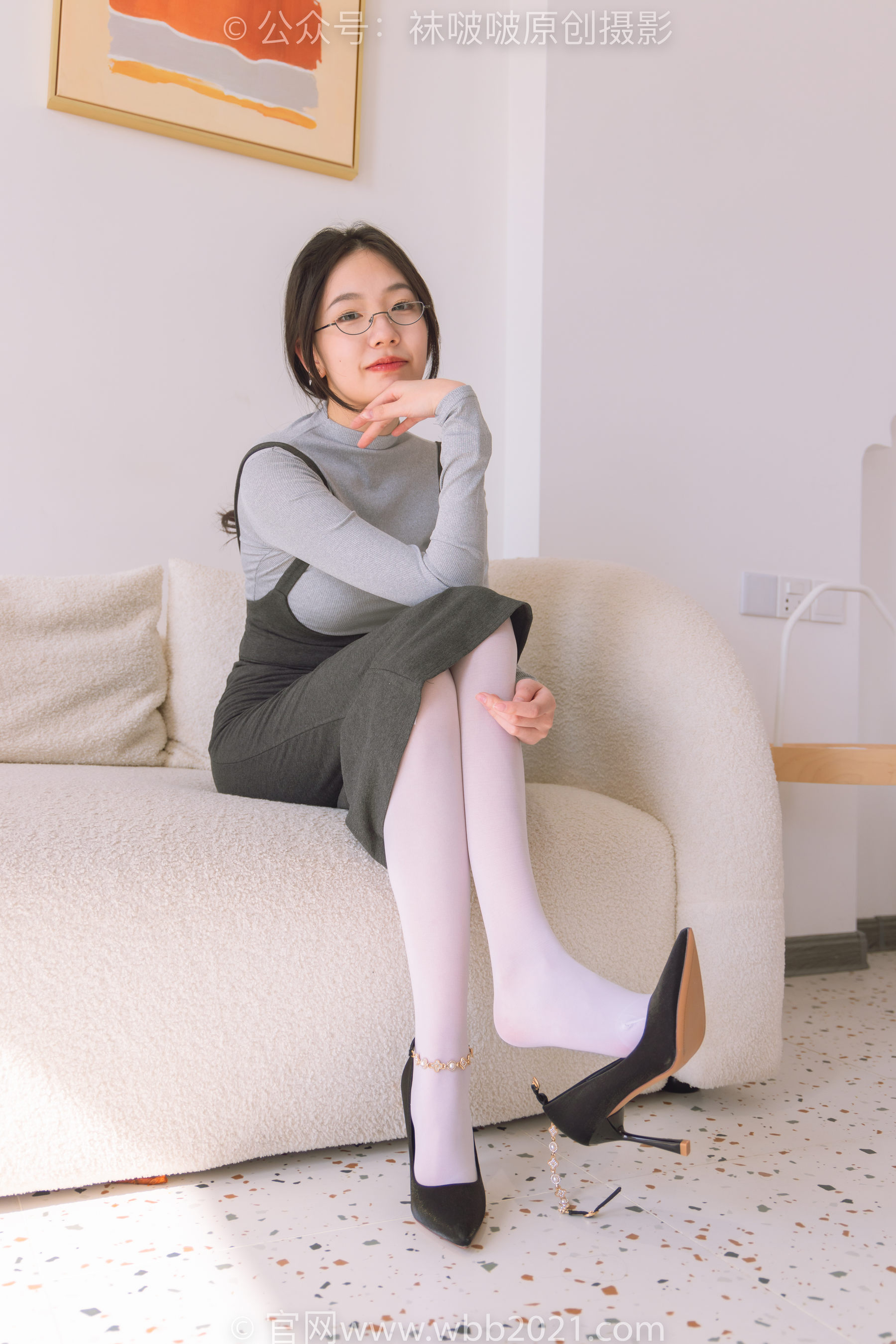 BoBoSocks袜啵啵 No.242 小甜豆-高跟鞋、厚白丝