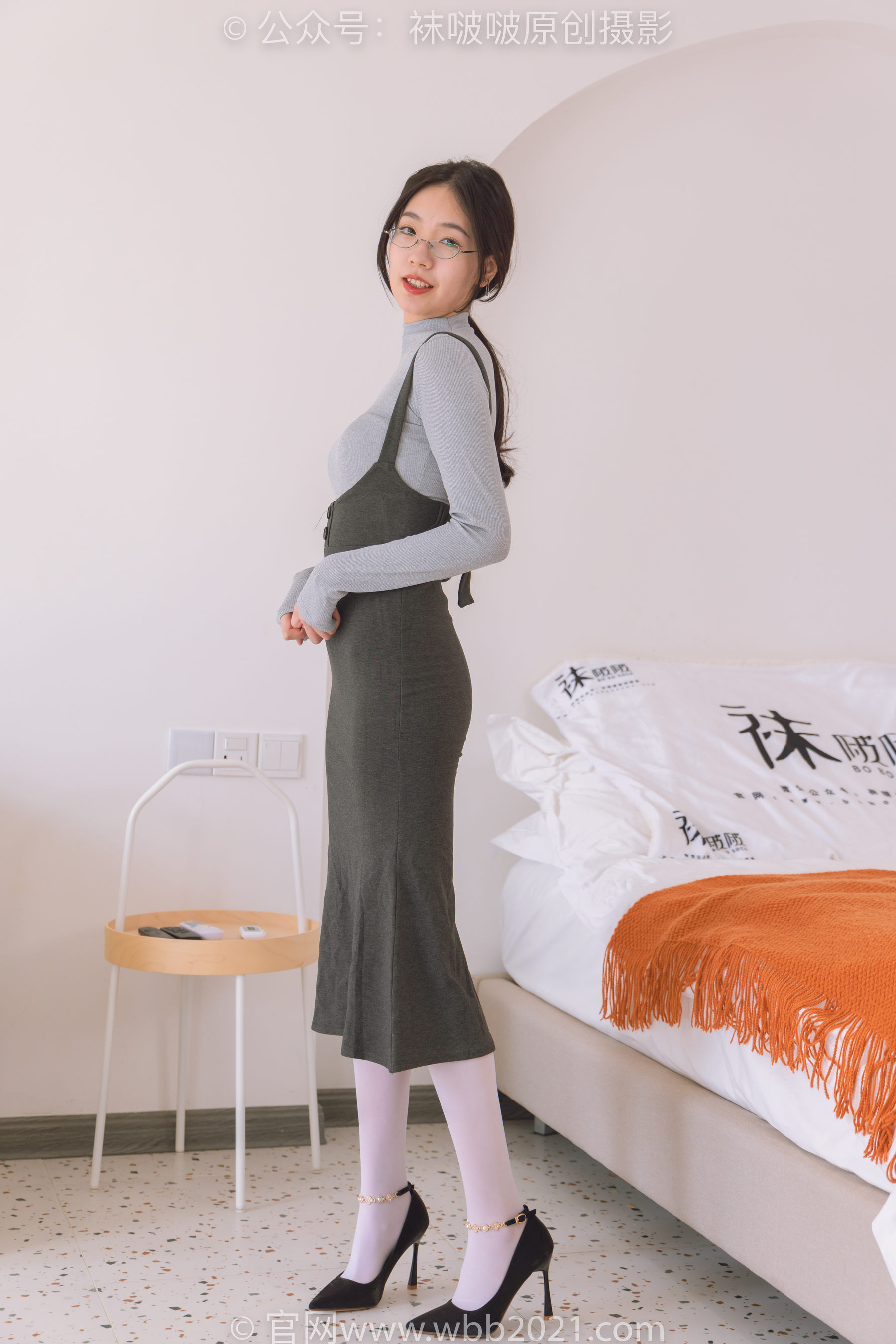 BoBoSocks袜啵啵 No.242 小甜豆-高跟鞋、厚白丝
