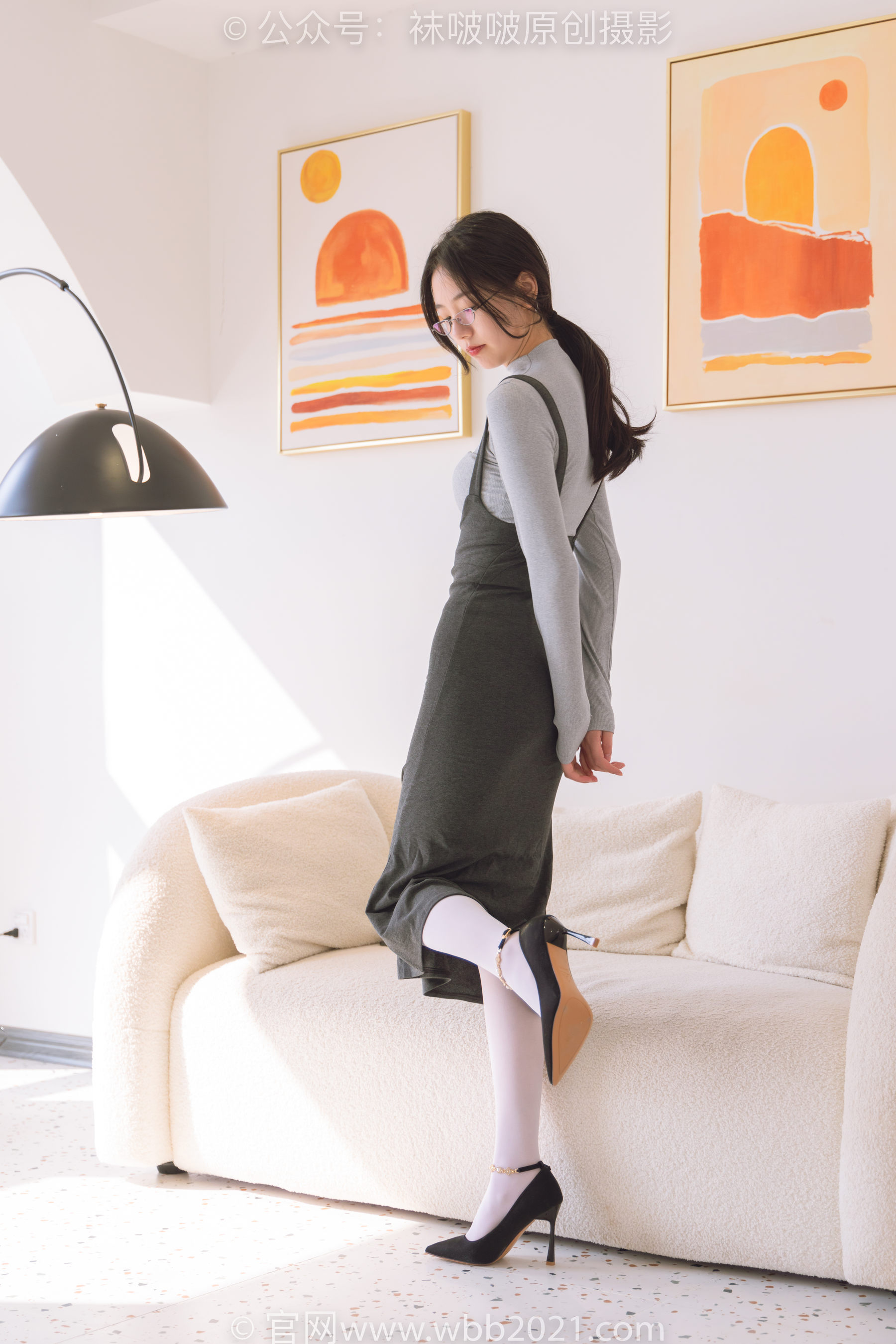 BoBoSocks袜啵啵 No.242 小甜豆-高跟鞋、厚白丝