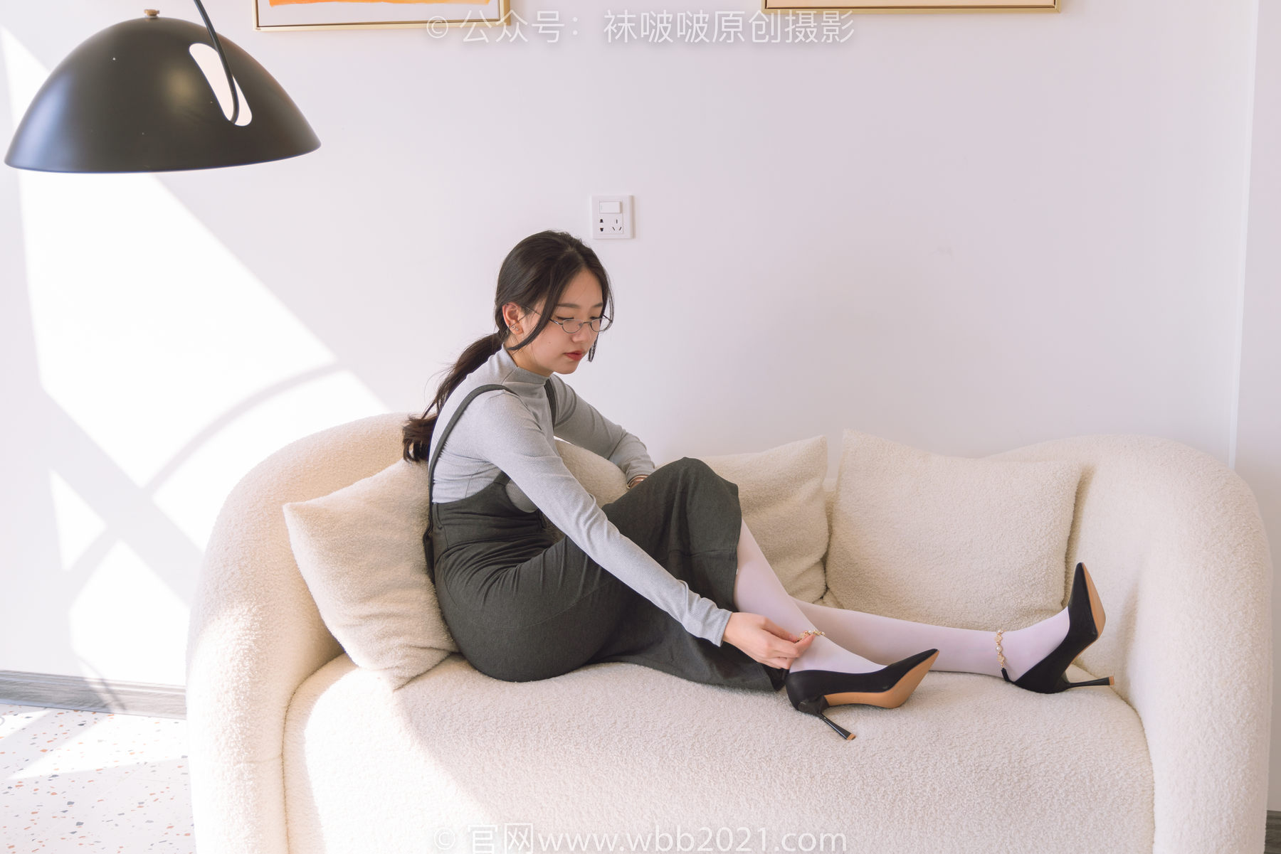 BoBoSocks袜啵啵 No.242 小甜豆-高跟鞋、厚白丝