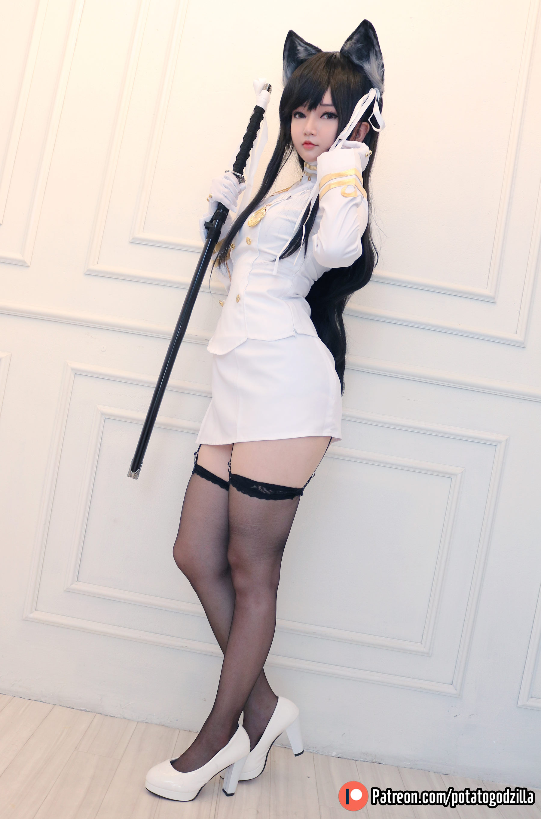 Coser小姐姐Potato Godzilla - Atago