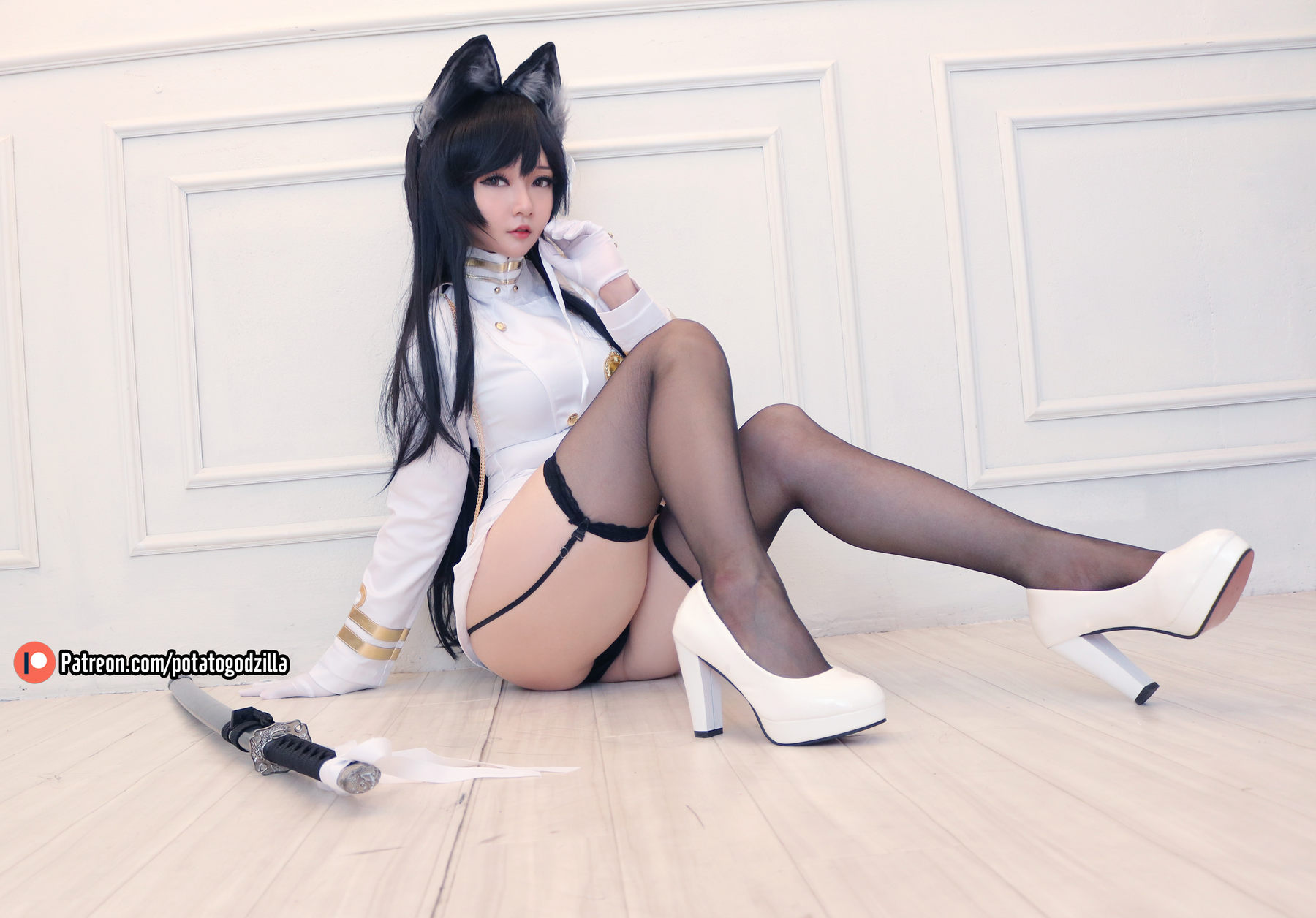 Coser小姐姐Potato Godzilla - Atago