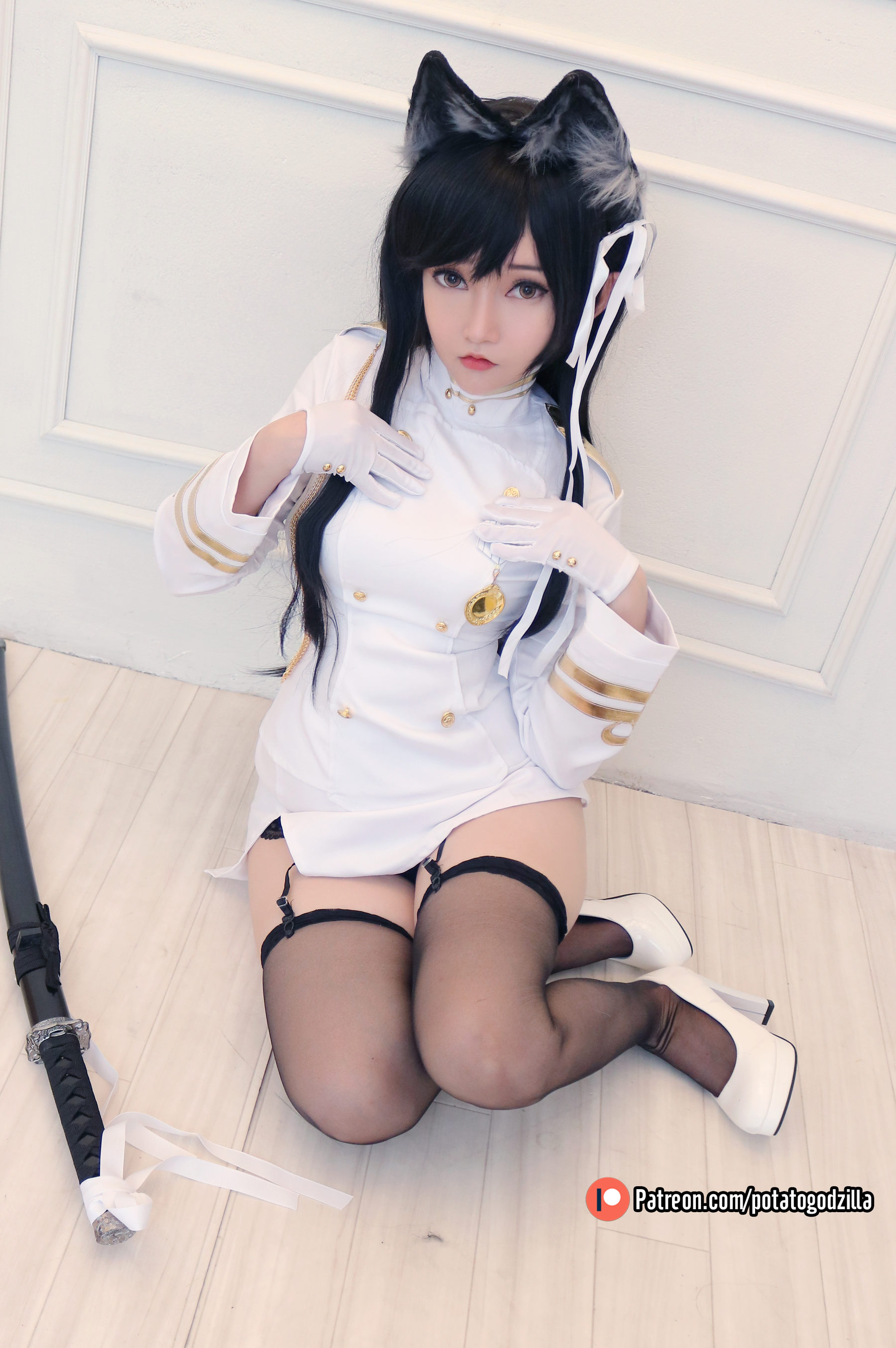 Coser小姐姐Potato Godzilla - Atago