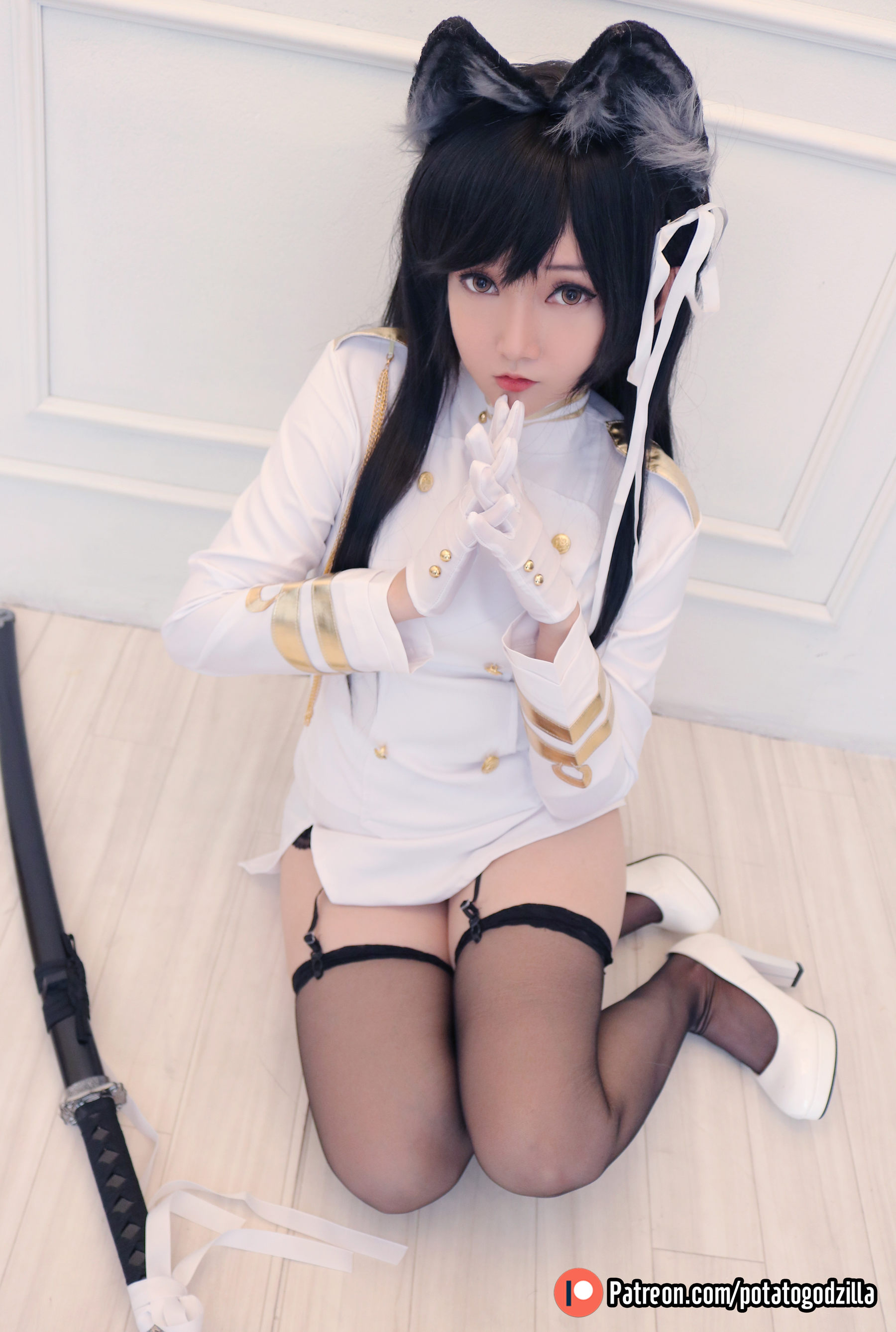 Coser小姐姐Potato Godzilla - Atago