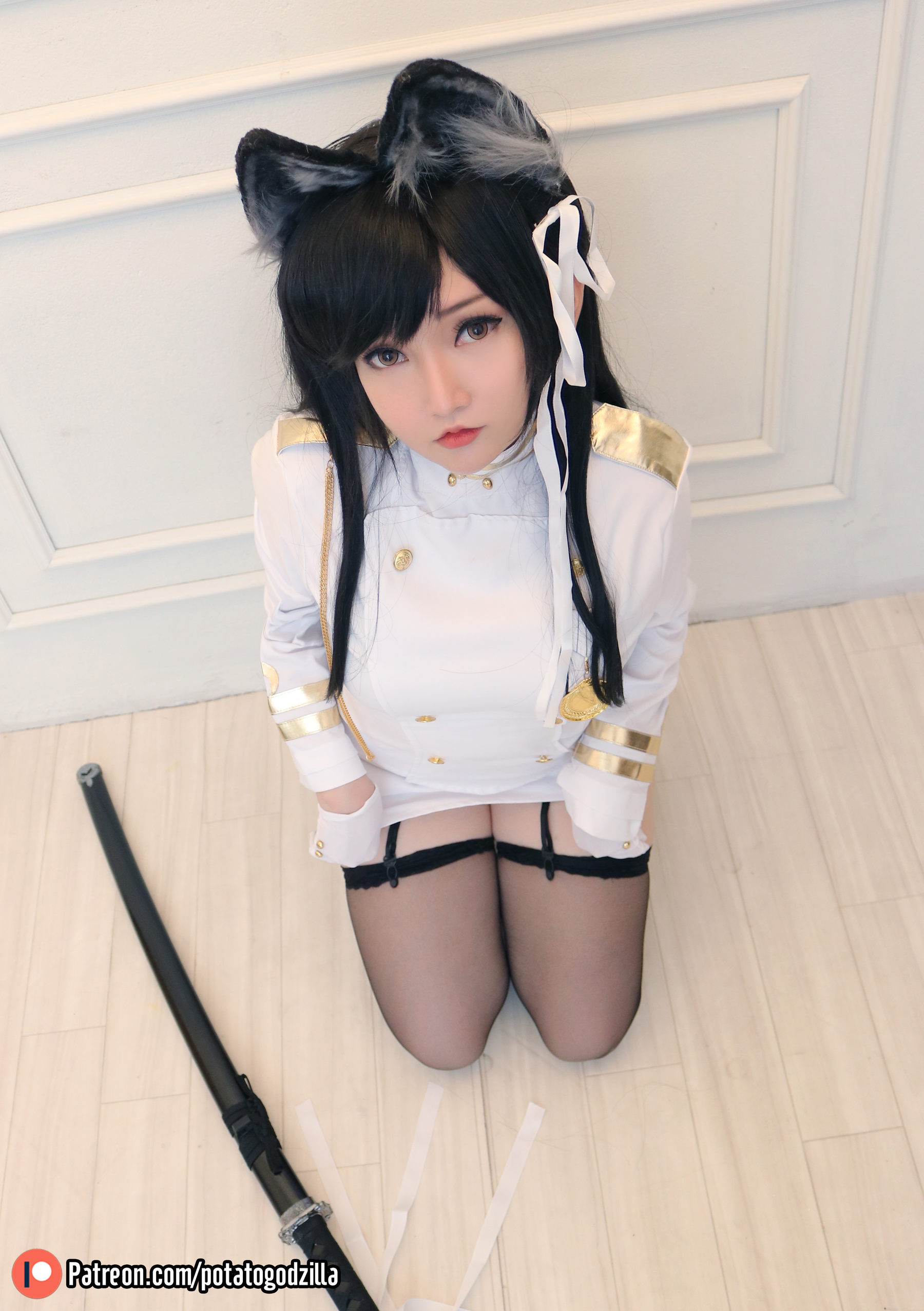 Coser小姐姐Potato Godzilla - Atago