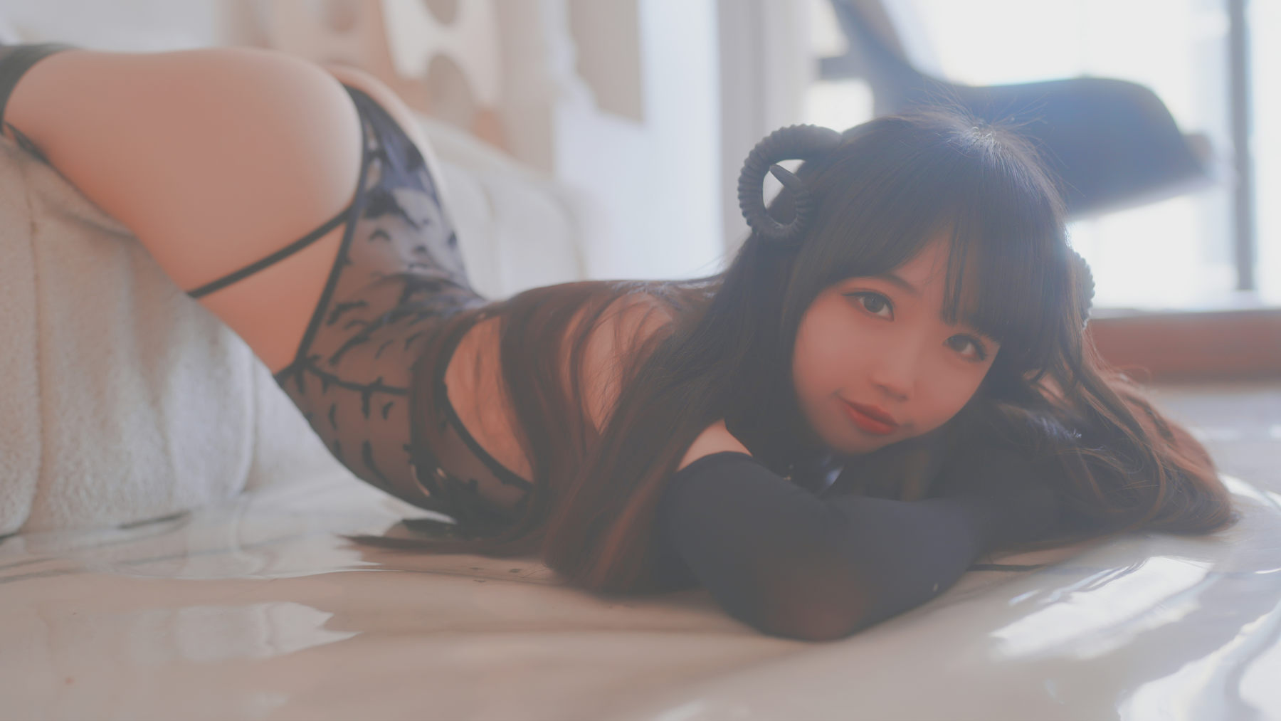 Cos小姐姐雪琪 - 小恶魔透视装