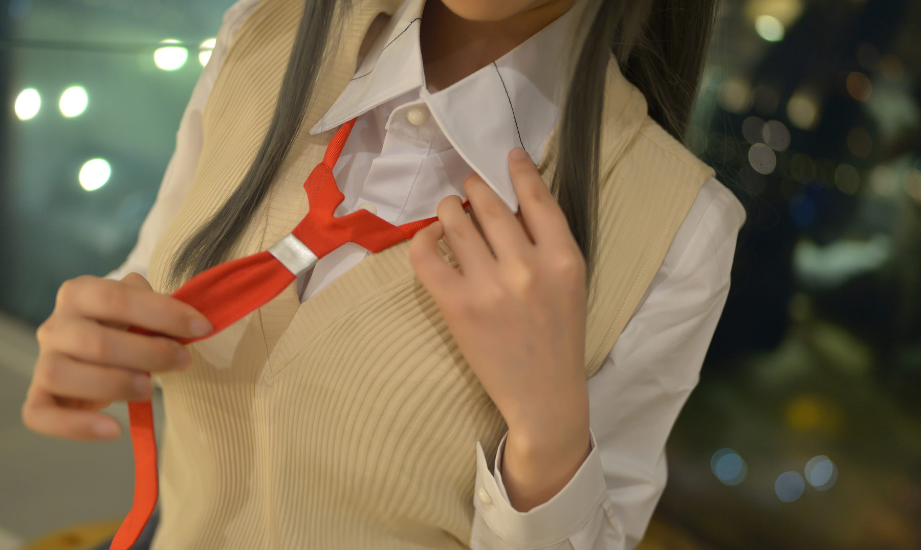 Cos小姐姐雪琪 - 麻衣制服兔女郎