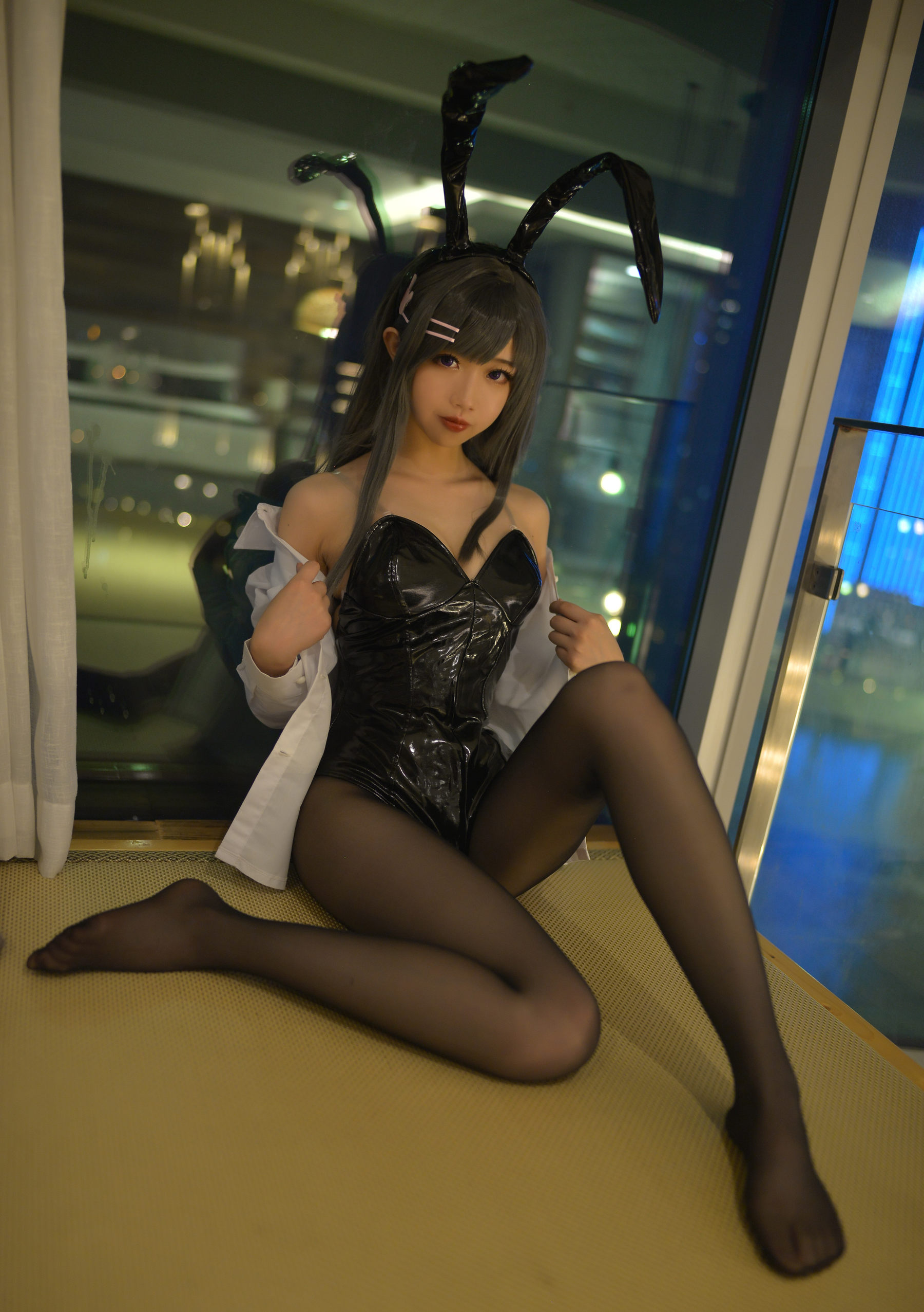Cos小姐姐雪琪 - 麻衣制服兔女郎