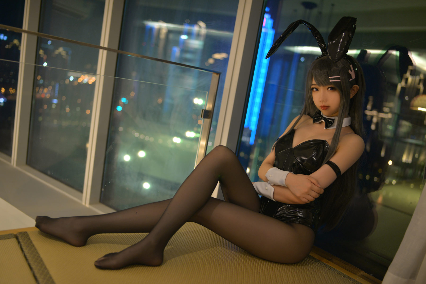 Cos小姐姐雪琪 - 麻衣制服兔女郎