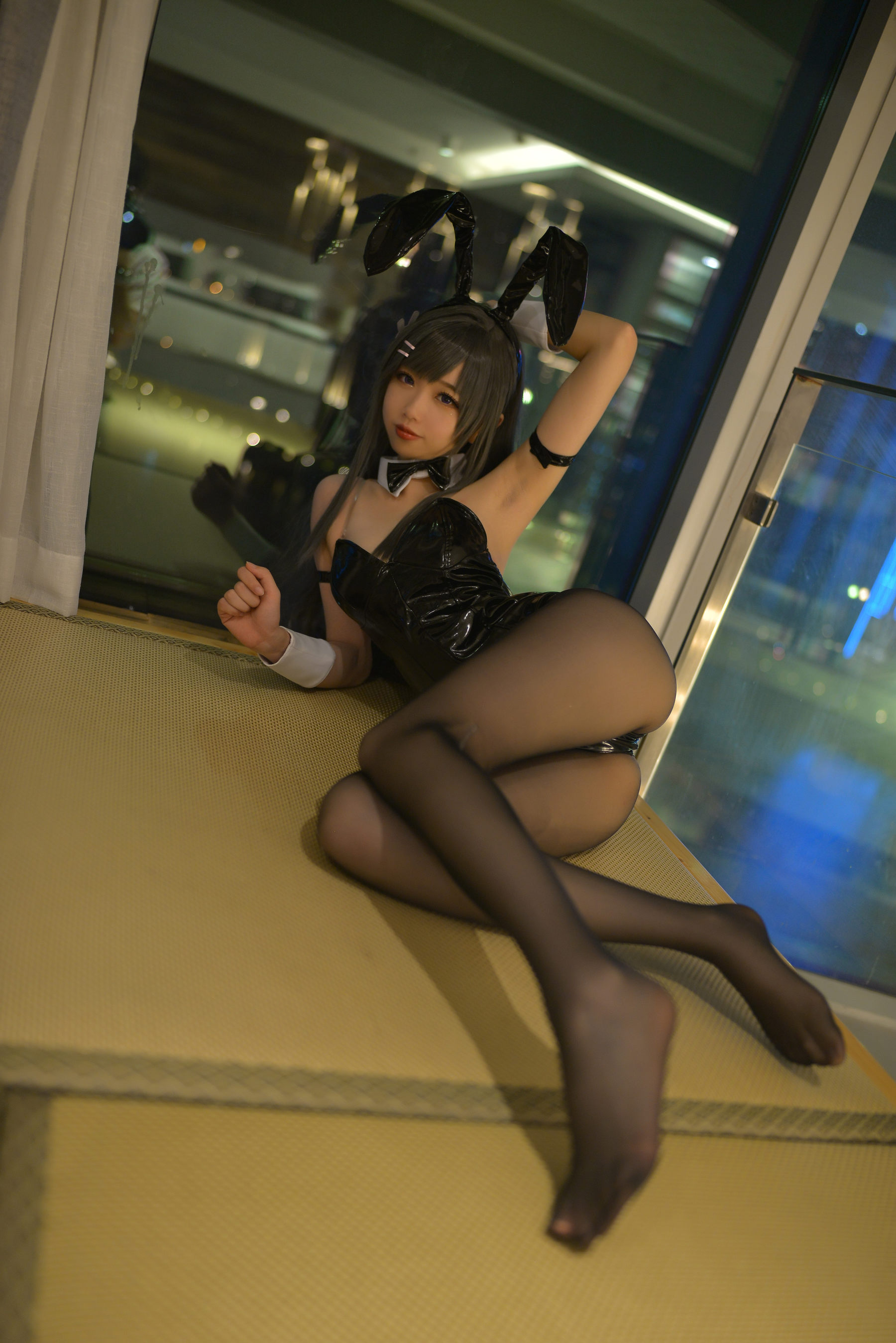 Cos小姐姐雪琪 - 麻衣制服兔女郎