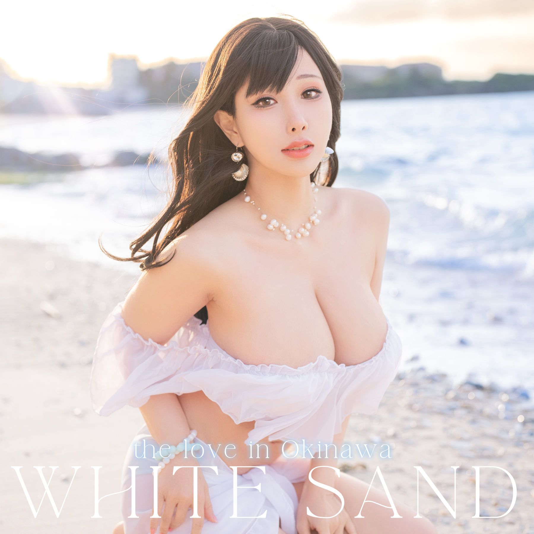 Hane Ame 雨波写真 - Original White sand love in Okinawa 白沙之戀