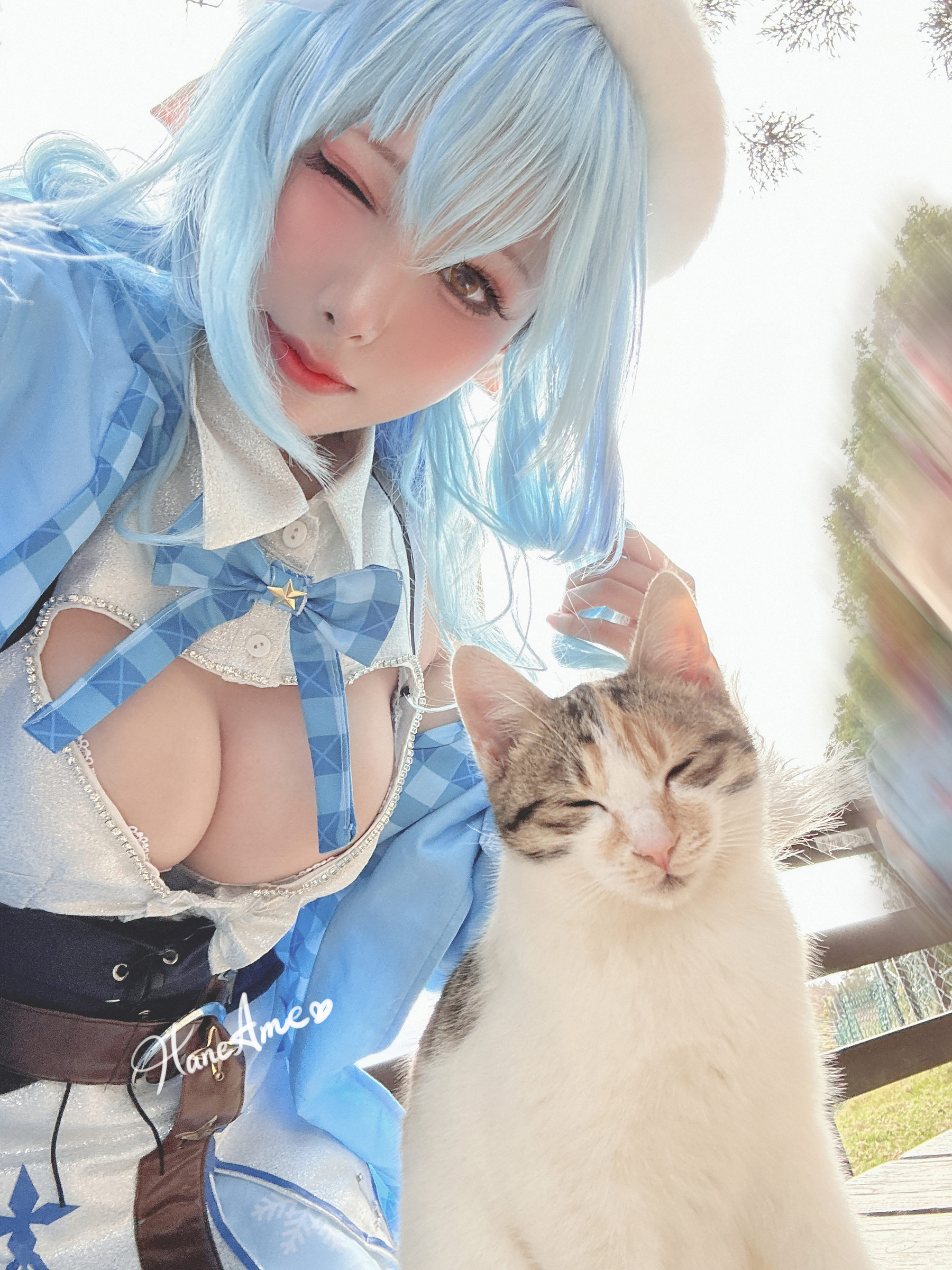 Hane Ame 雨波写真 - Yukihana Lamy (Hololive)