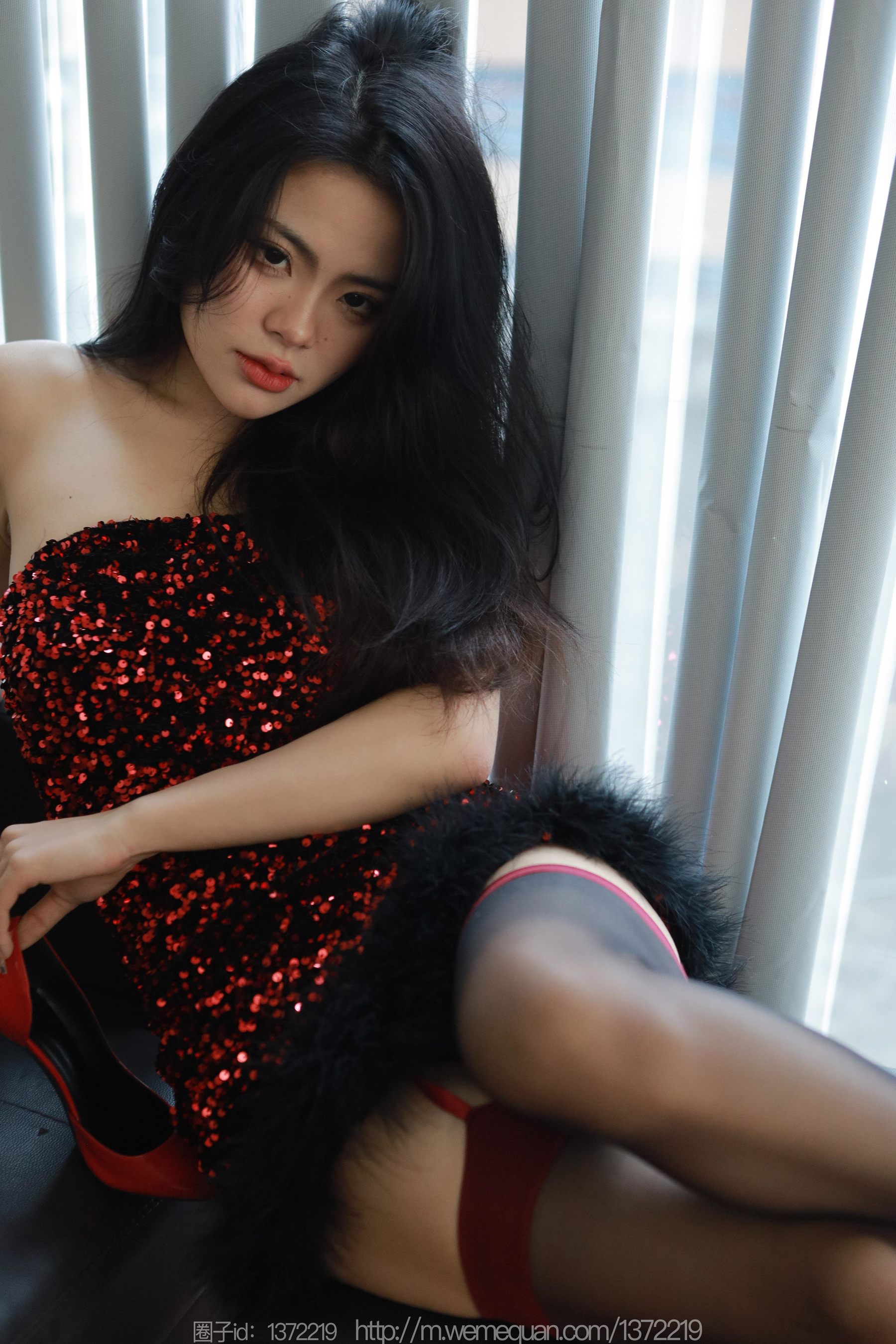IESS异思趣向 - 模特：兔兔 《红裙女神（下）》