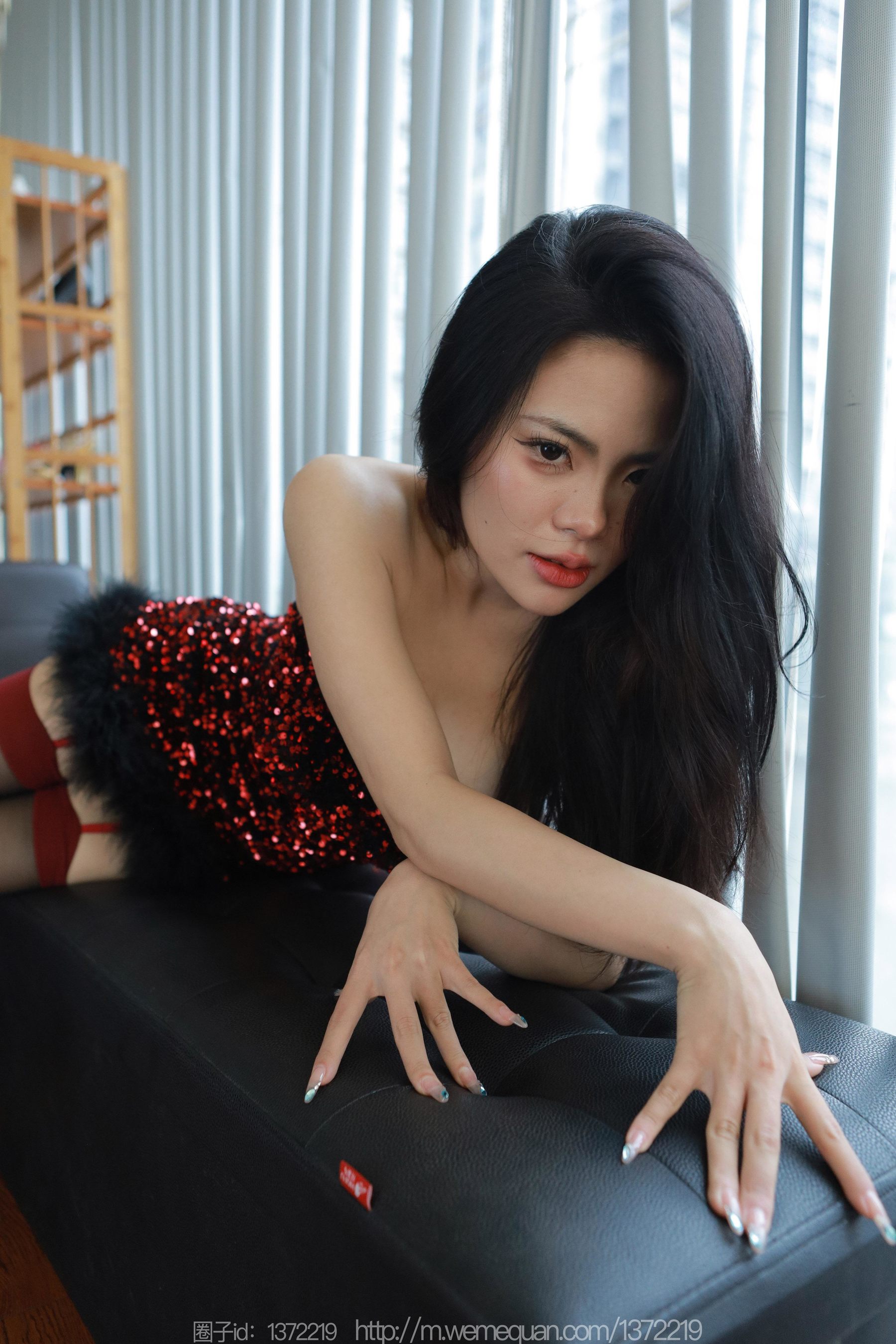 IESS异思趣向 - 模特：兔兔 《红裙女神（下）》