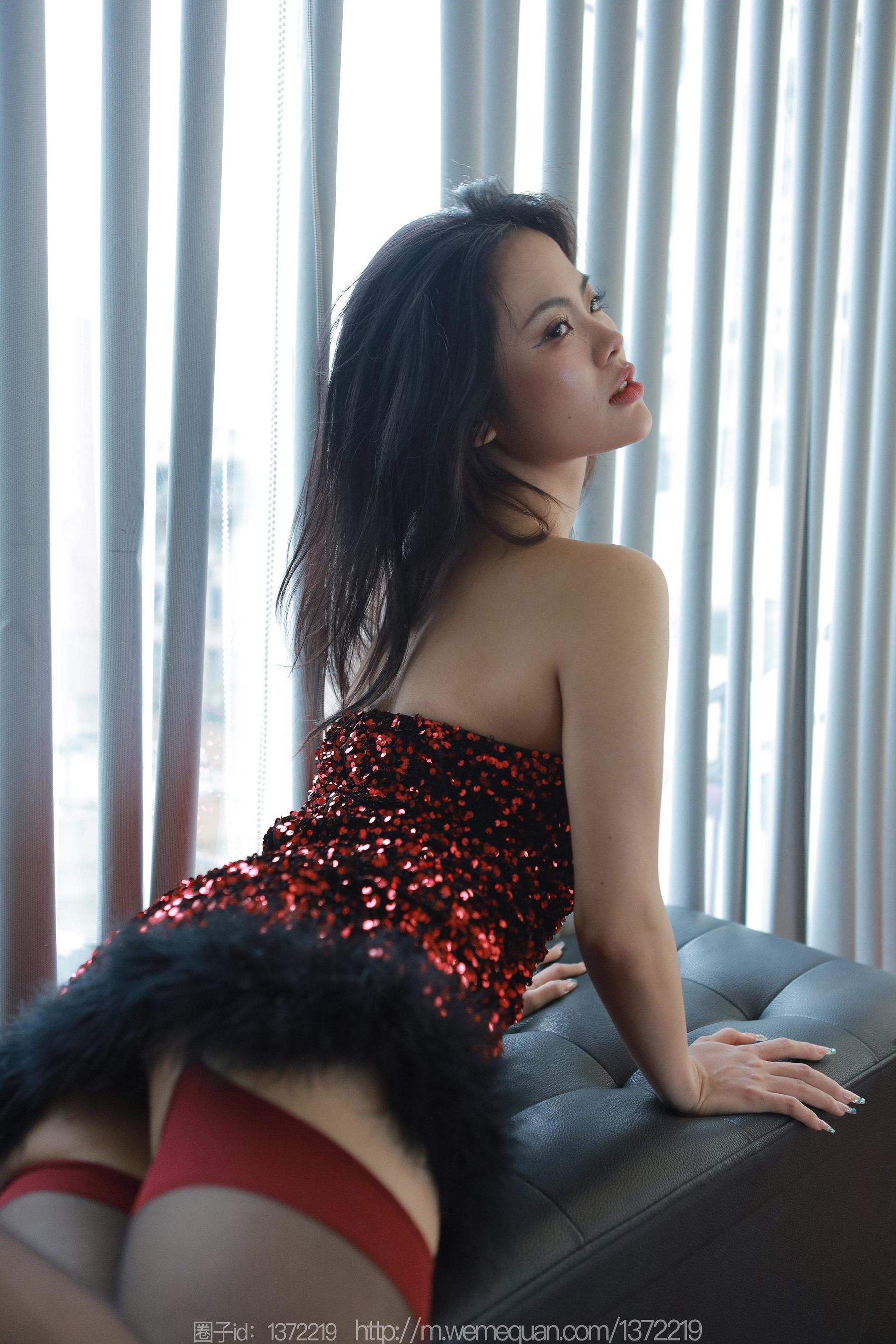 IESS异思趣向 - 模特：兔兔 《红裙女神（下）》