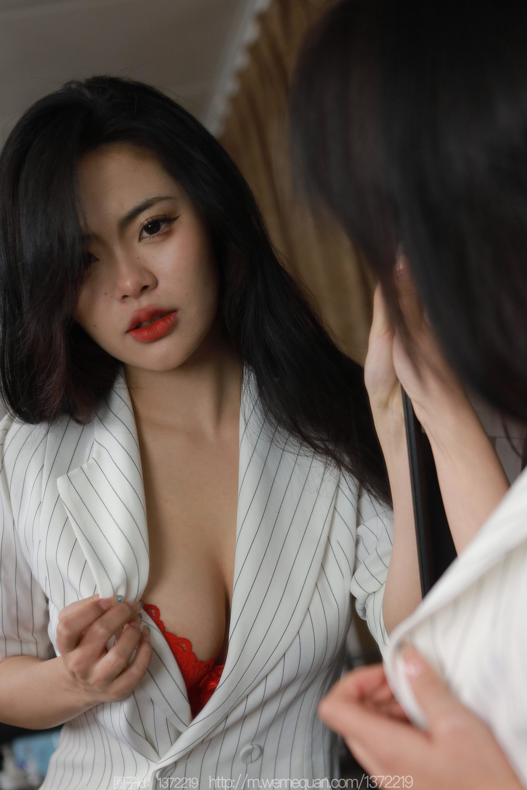 IESS异思趣向 - 模特：兔兔 《迷人制服兔》