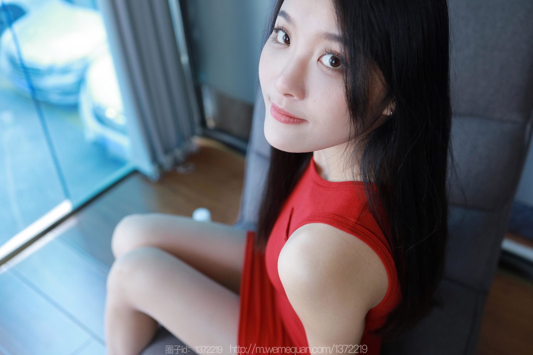 IESS异思趣向 - 模特：婉萍 《红色包臀裙》