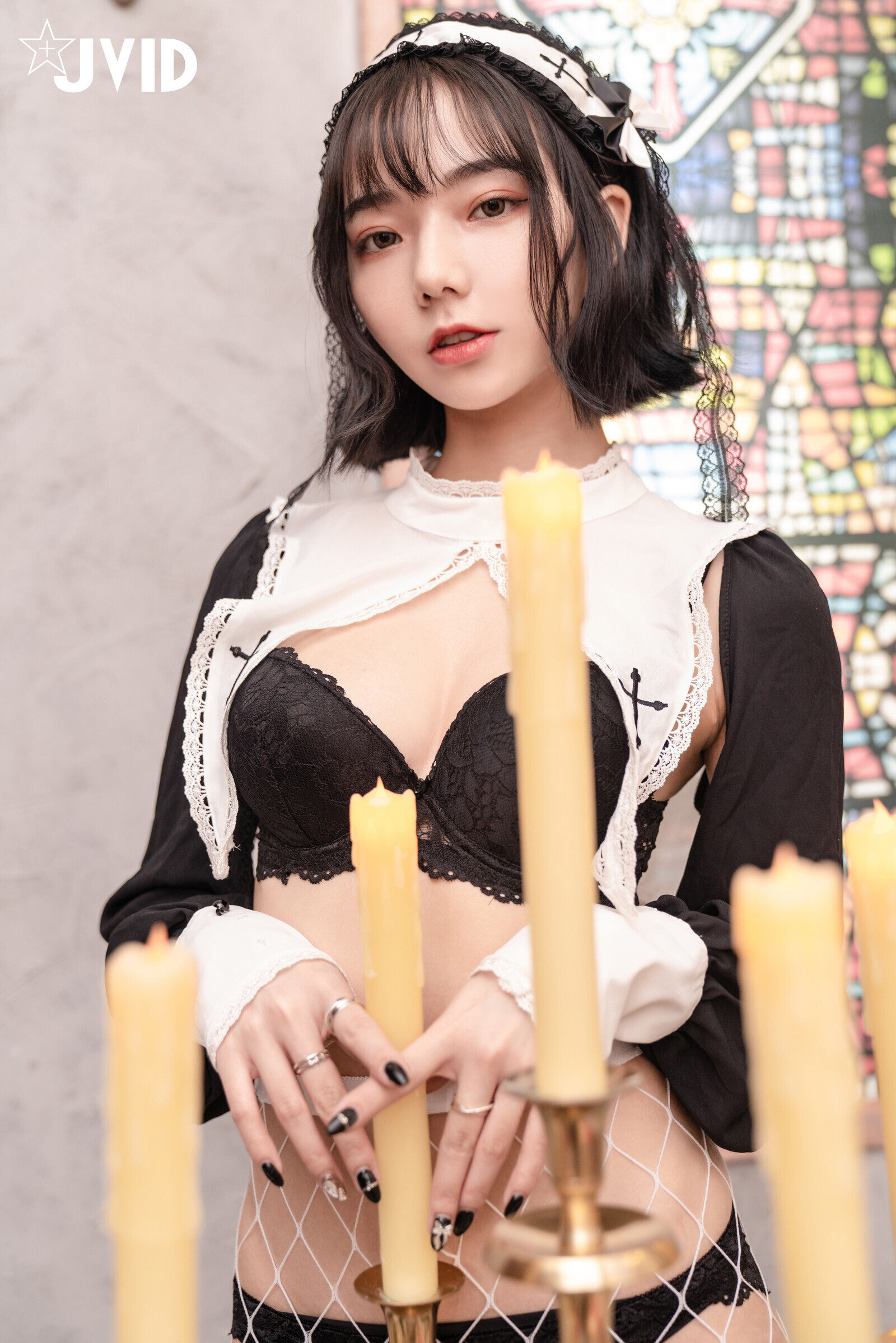 [JVID图集] 啾啾 - 甜美小修女