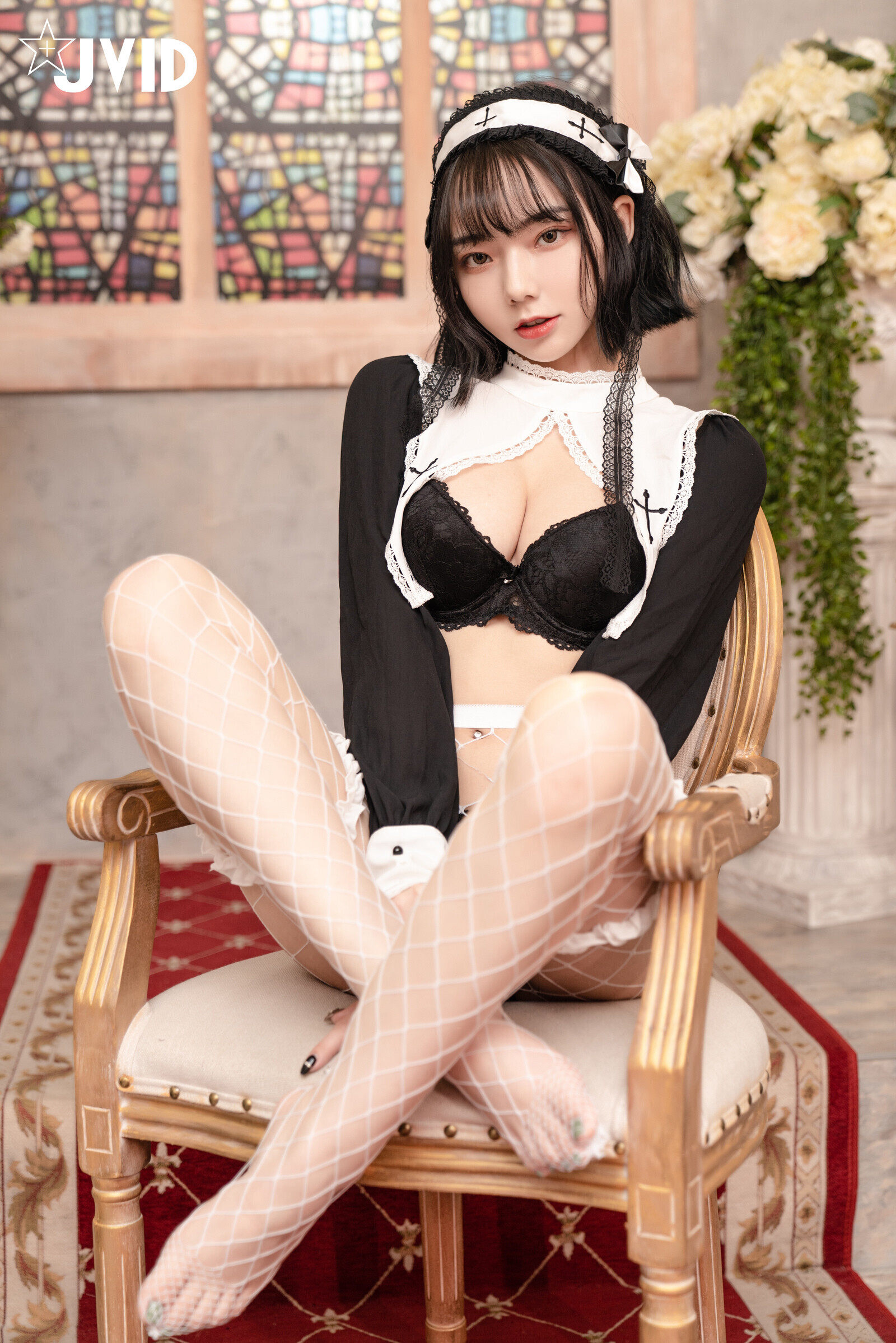 [JVID图集] 啾啾 - 甜美小修女