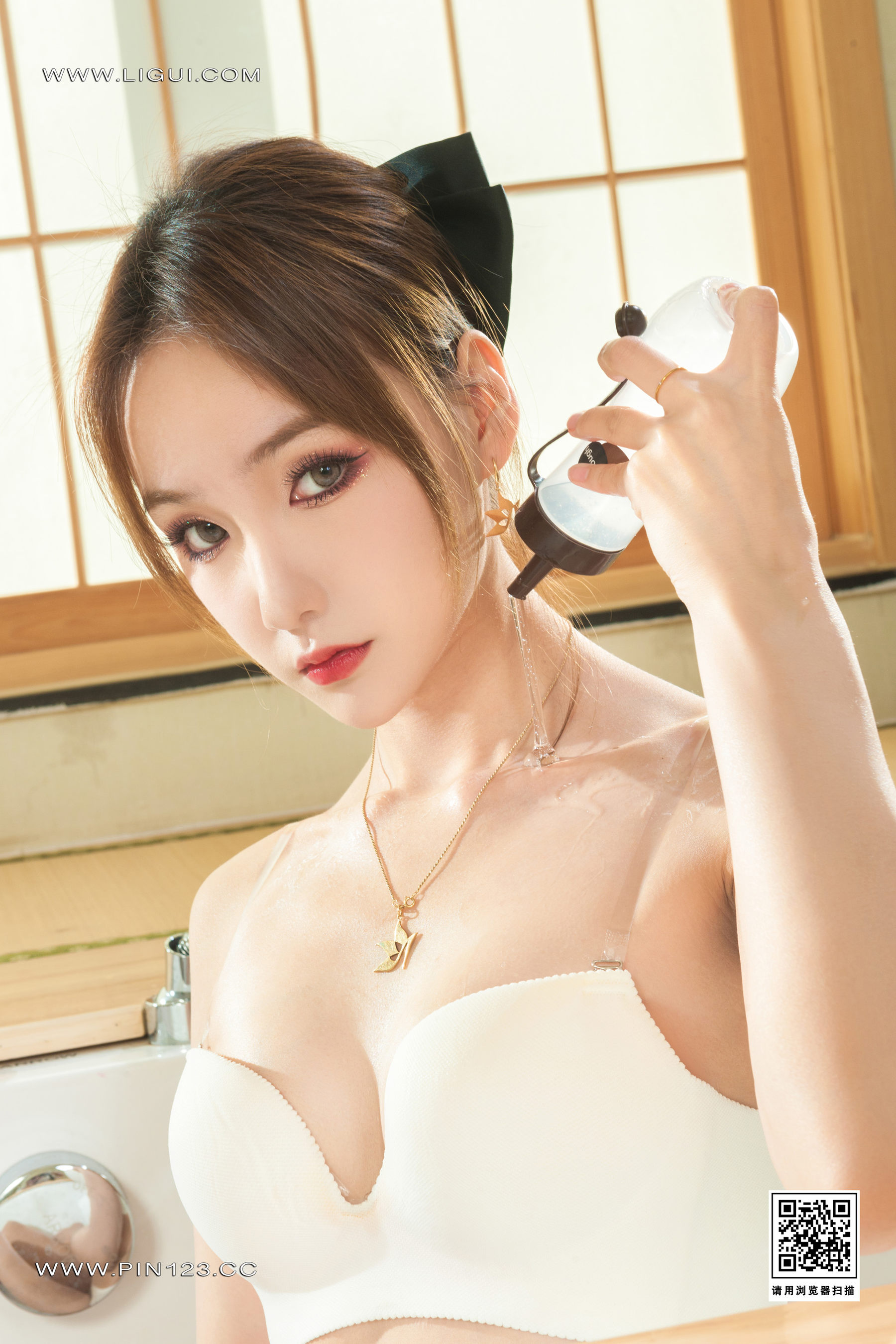 [Ligui丽柜] 2023.06.19 丝滑美浴 心心