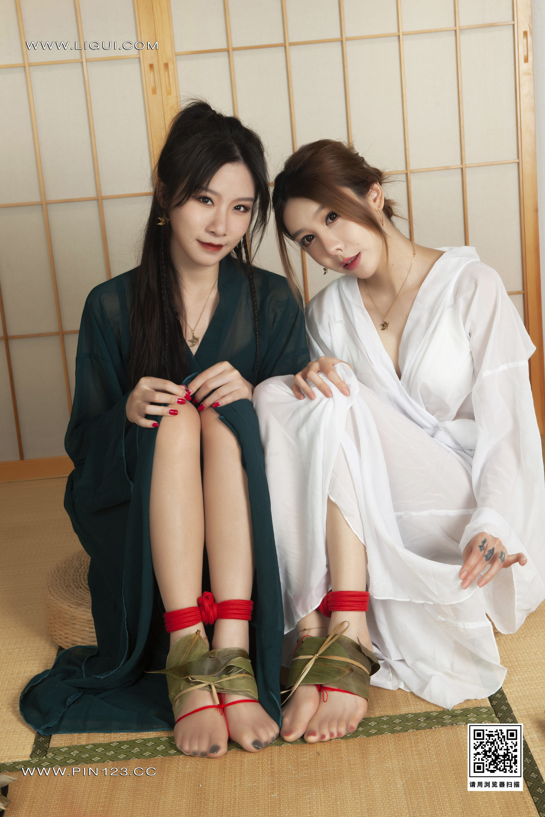 [Ligui丽柜] 2023.06.22 缚粽金莲 兔子