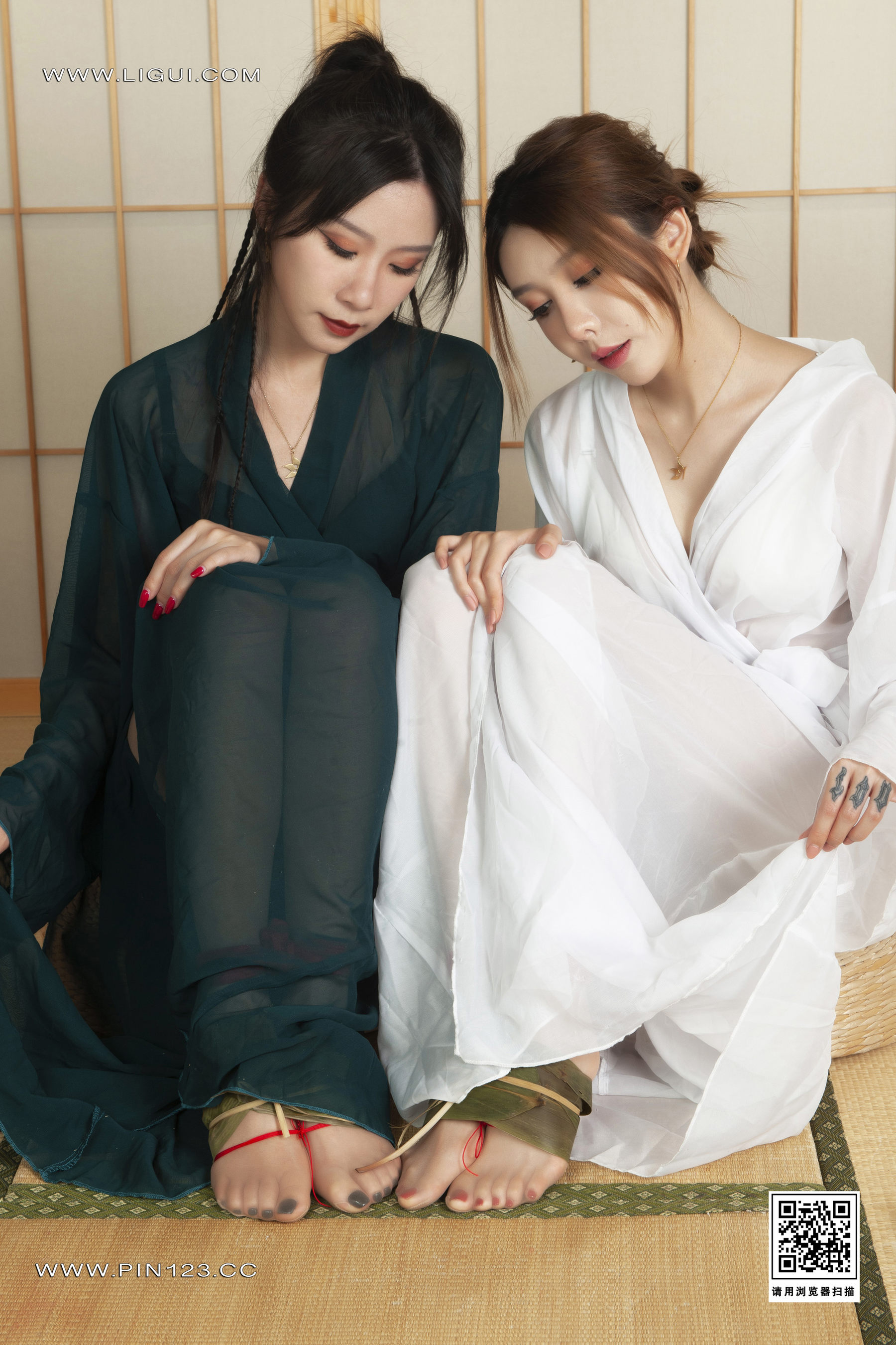 [Ligui丽柜] 2023.06.22 缚粽金莲 兔子