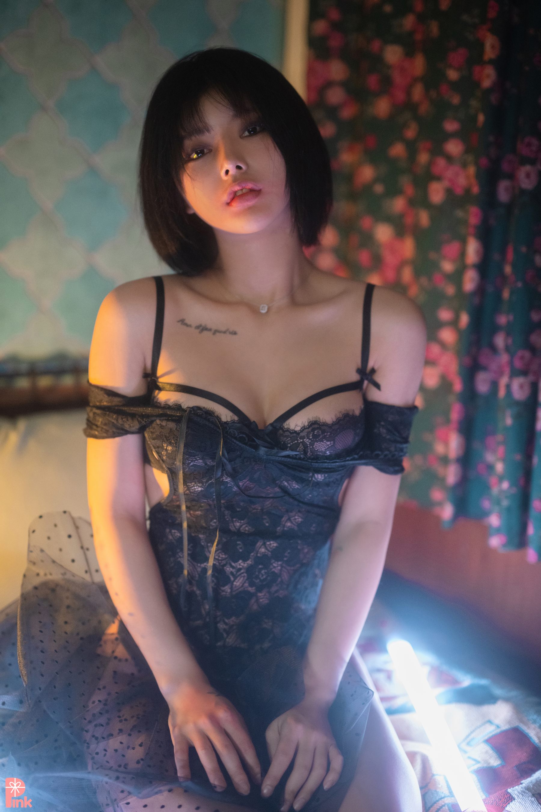 [PINK RIBBON] Uuuha - Black
