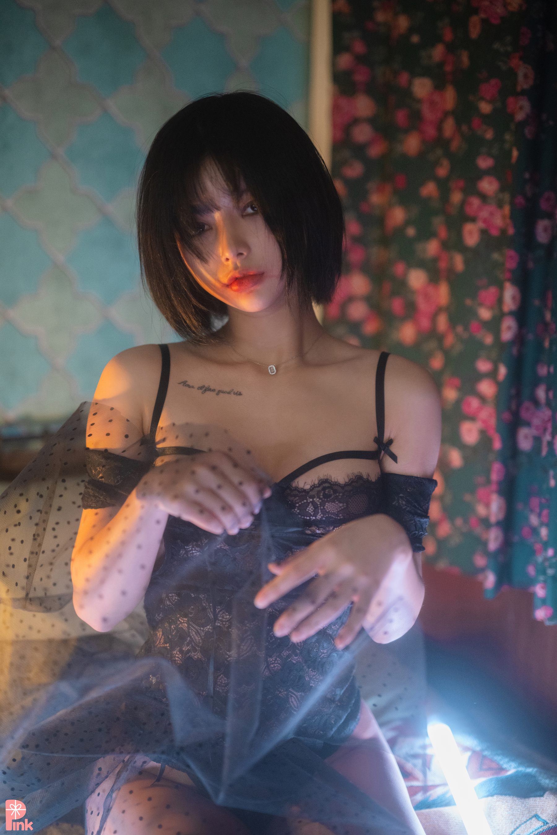 [PINK RIBBON] Uuuha - Black