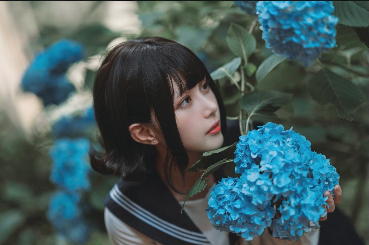 凛子酱 - 紫阳花