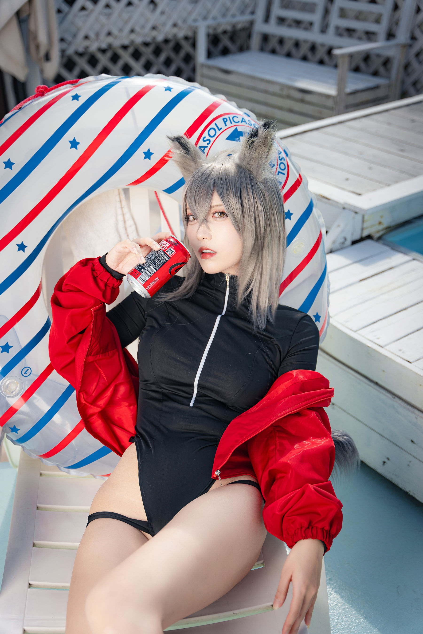 动漫博主切切celia - 明日方舟 红