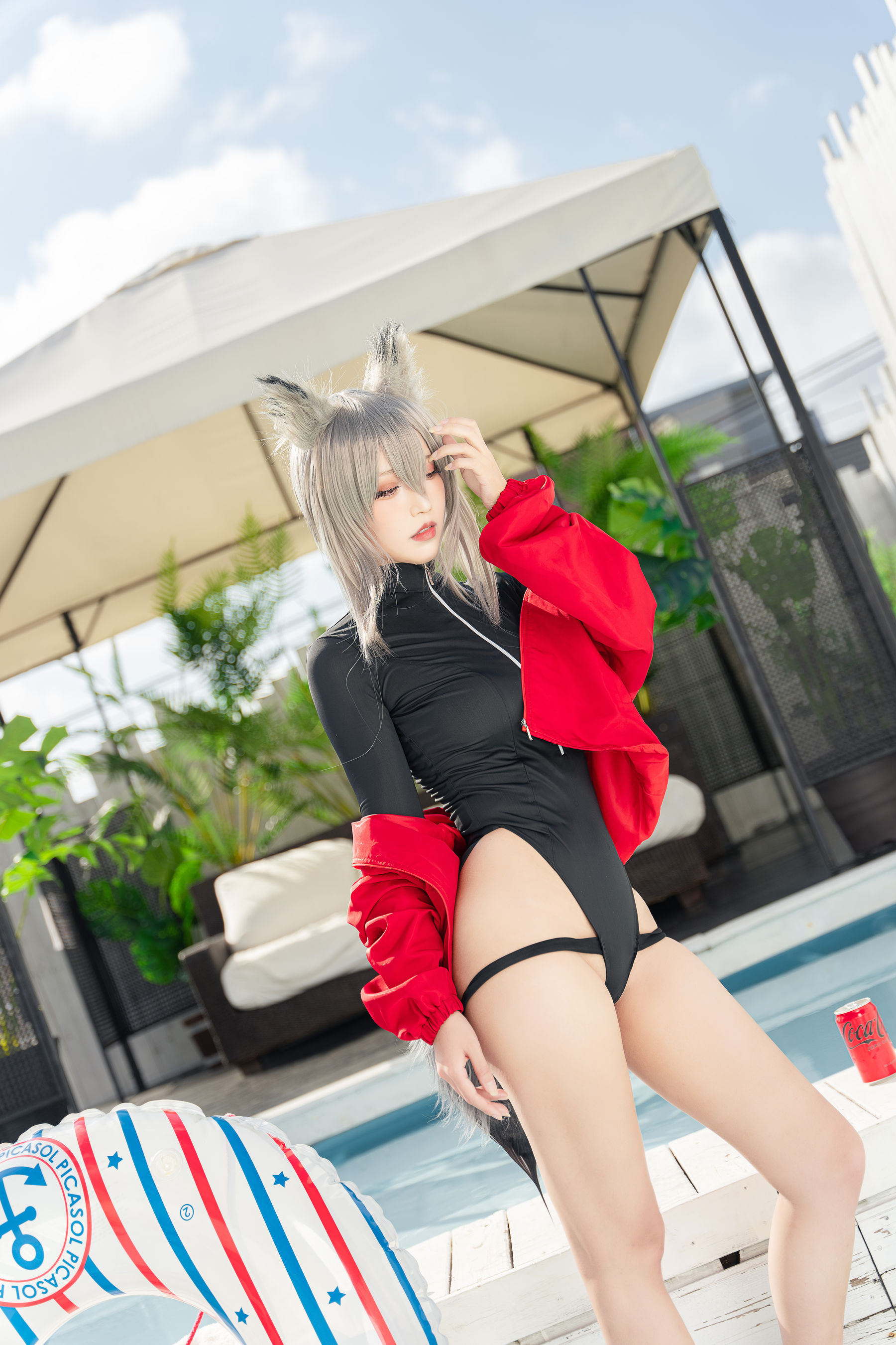 动漫博主切切celia - 明日方舟 红