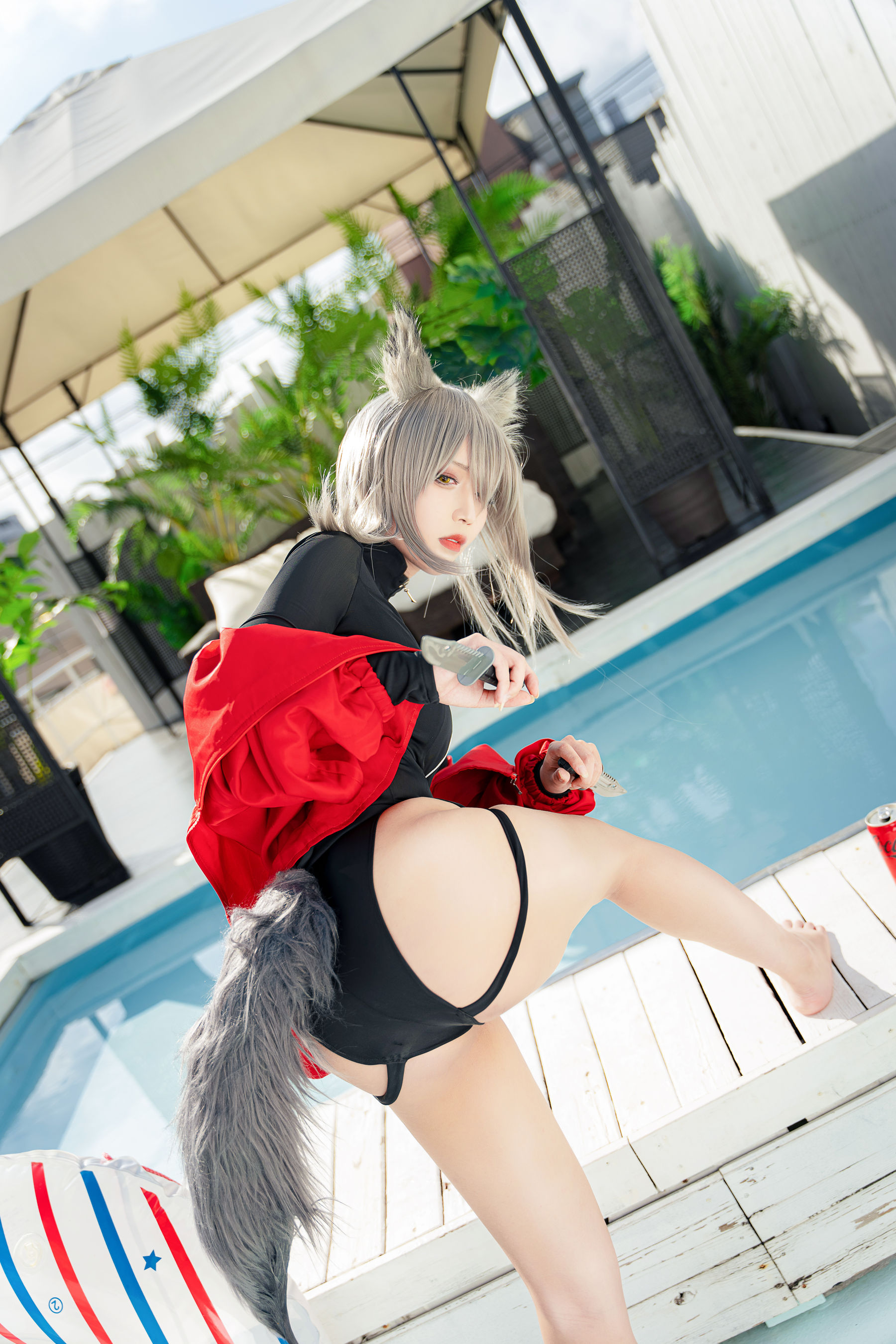 动漫博主切切celia - 明日方舟 红