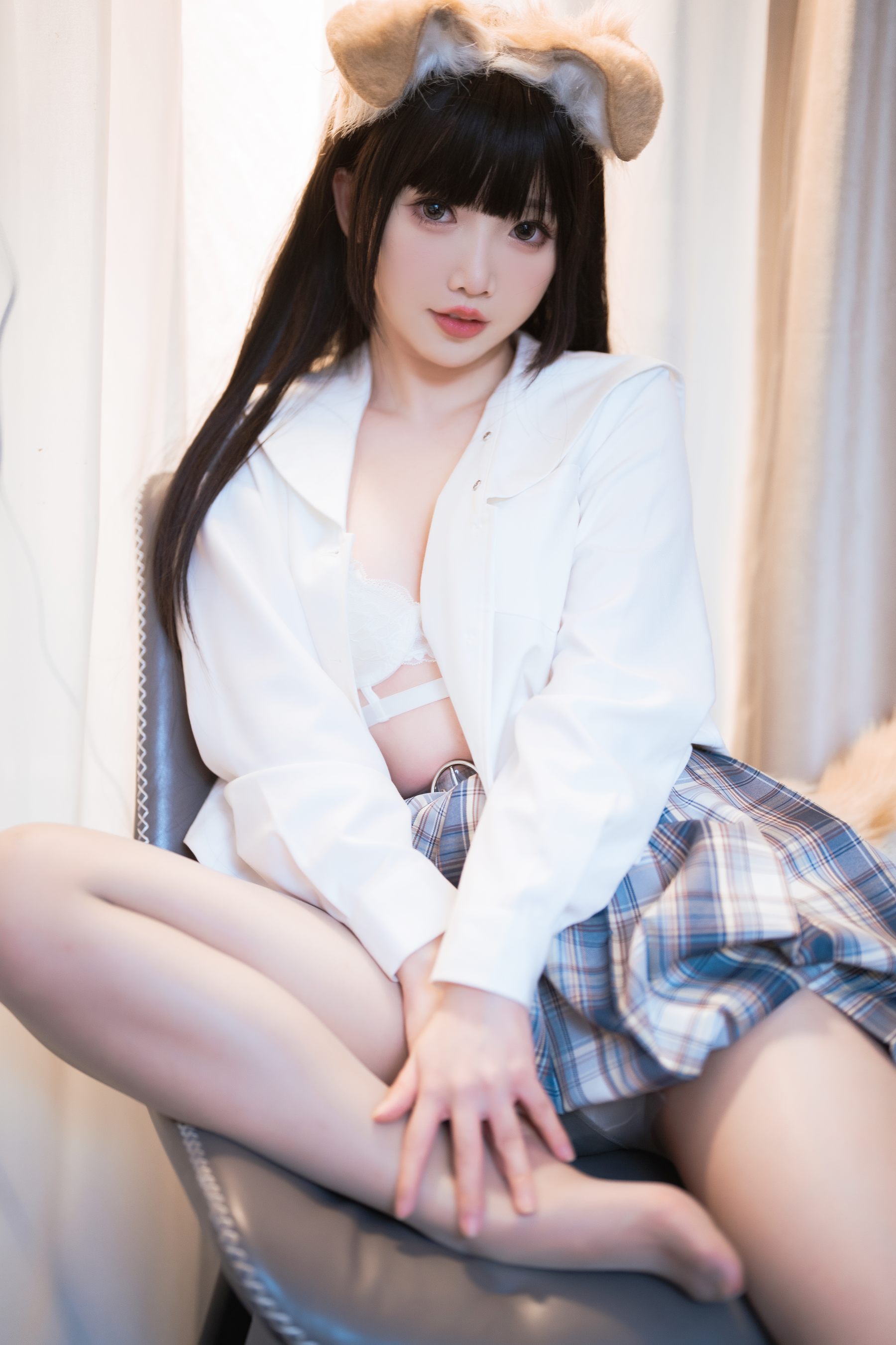 可爱人气Coser面饼仙儿 - 狗妹JK