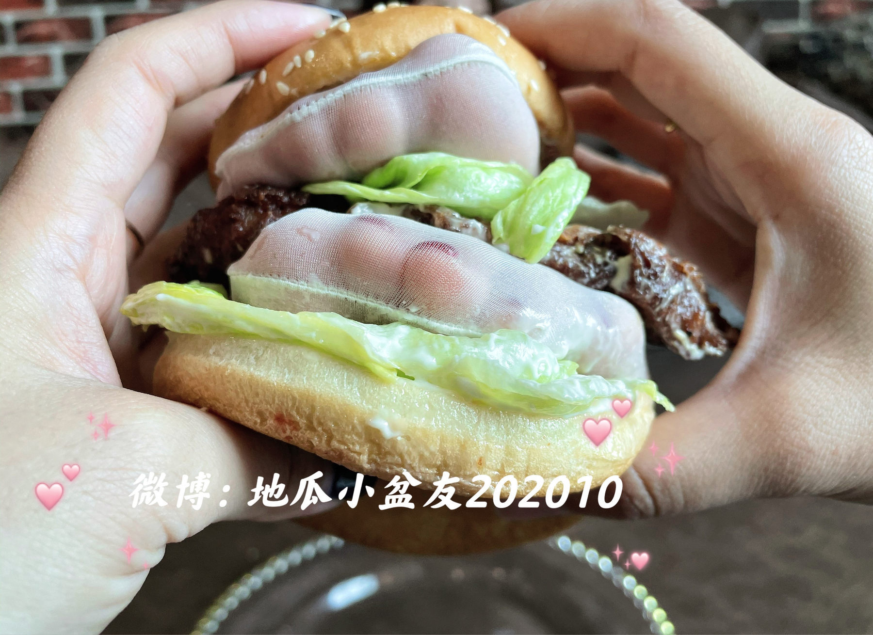 地瓜小盆友 - 双足汉堡包